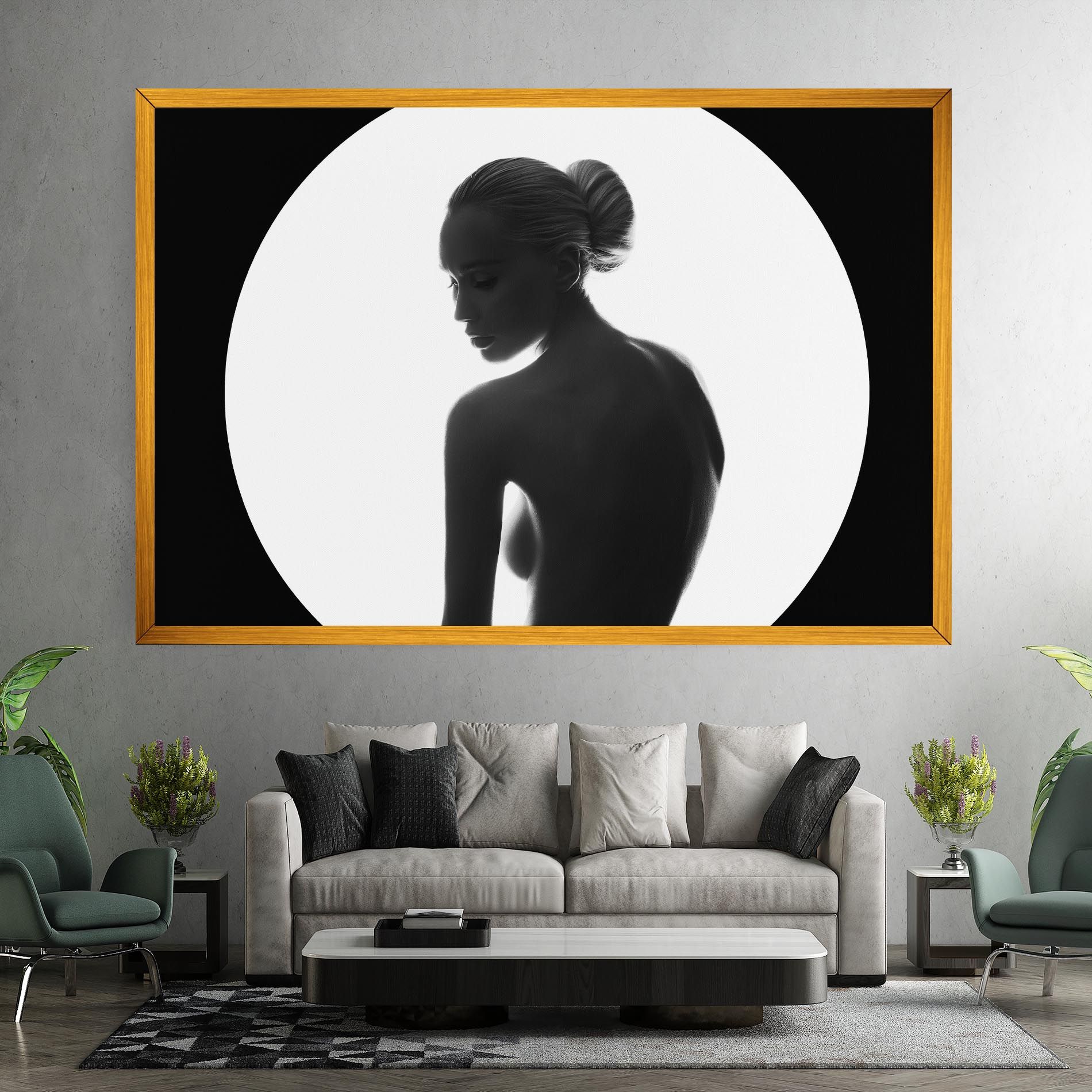 Woman Body Circle mockup 7