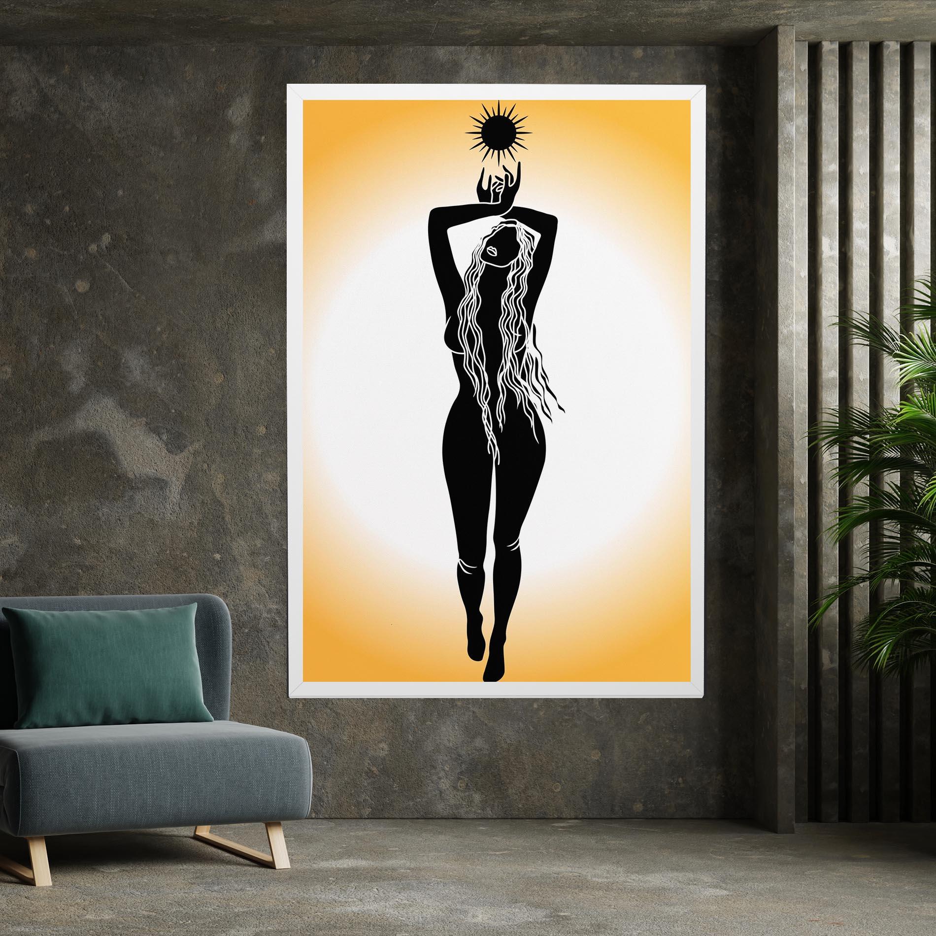Vászonkép Mistic Woman mockup 7