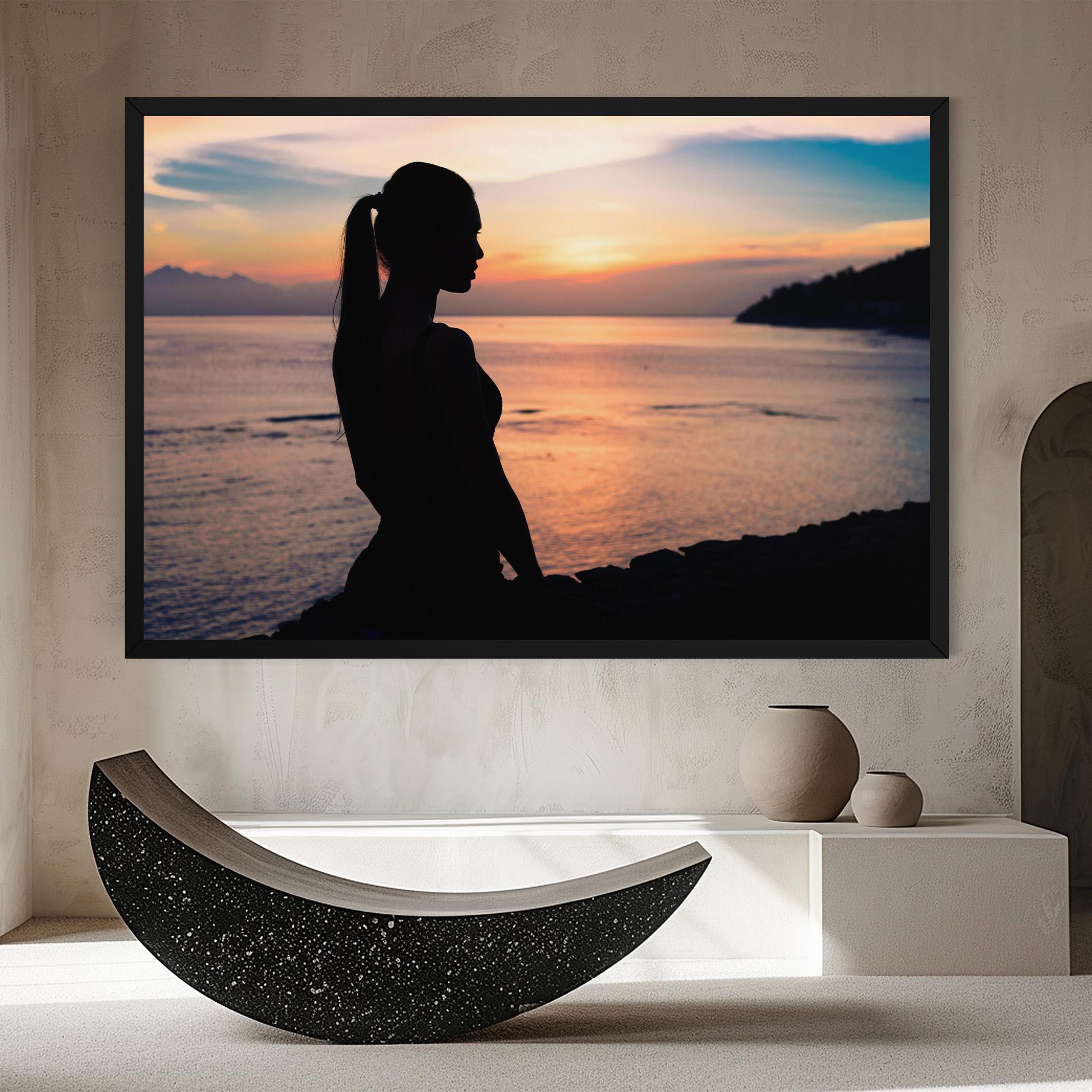 Vászonkép Beach Pretty View mockup 8