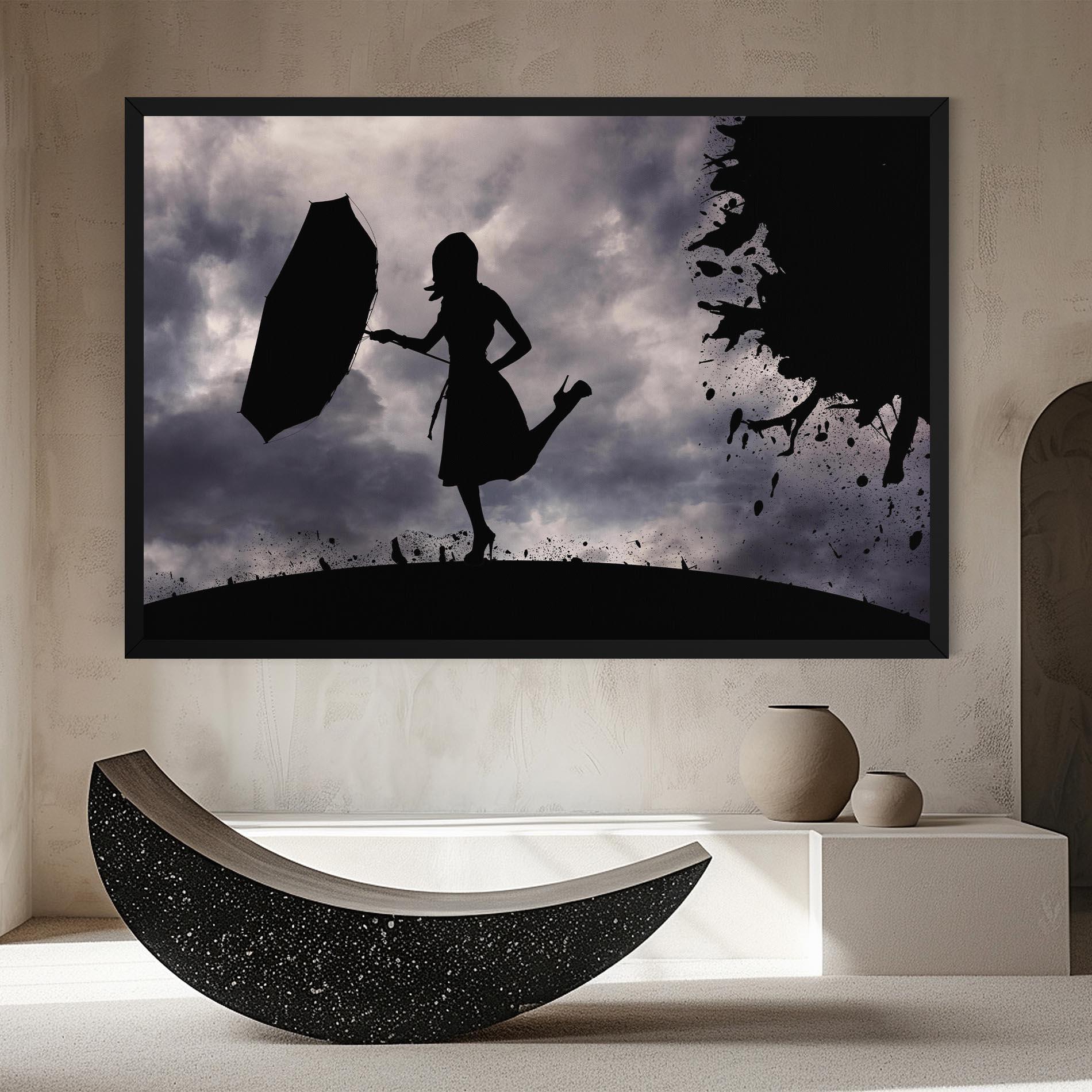 Vászonkép Stormy Day mockup 8