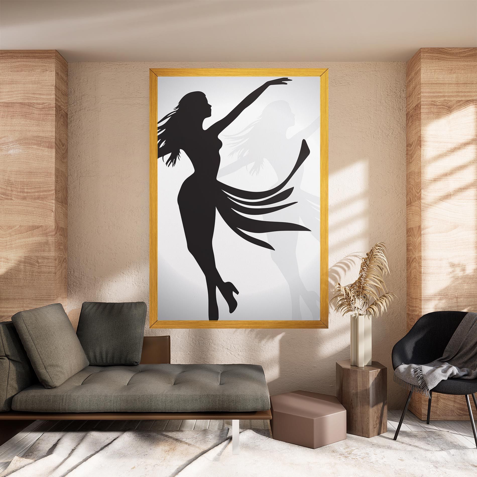 Dance Shilouette mockup 8
