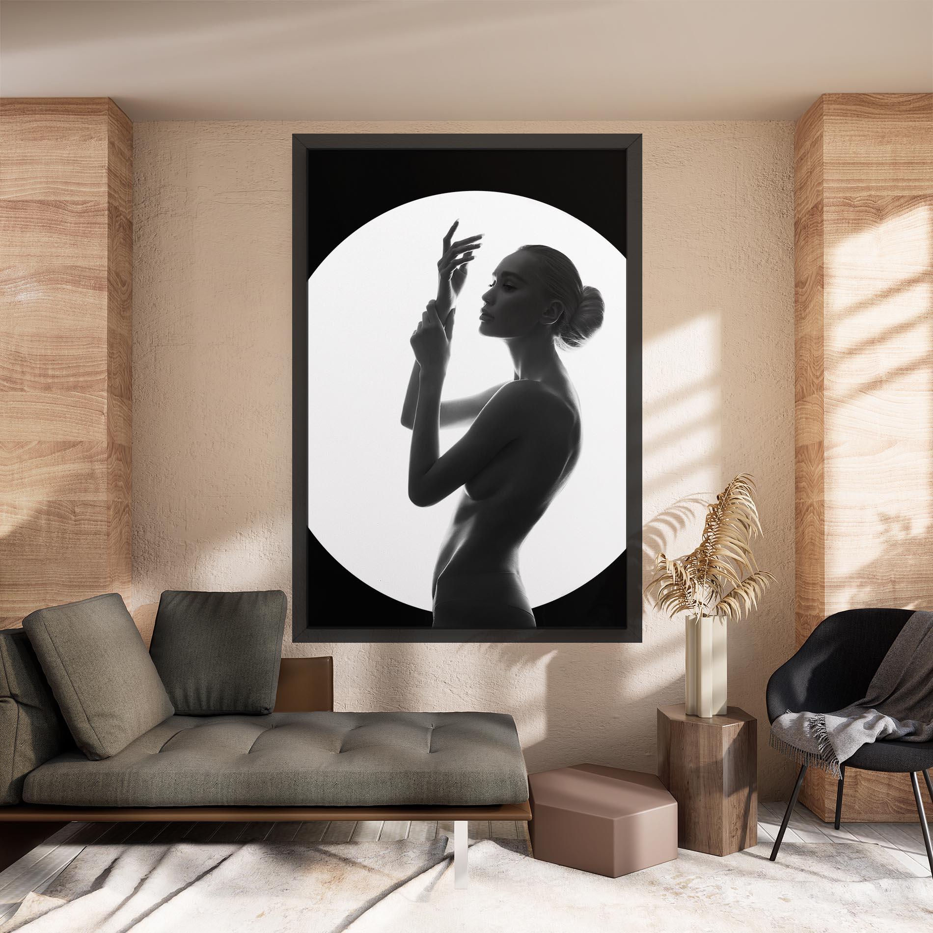 Vászonkép Body Figure mockup 8