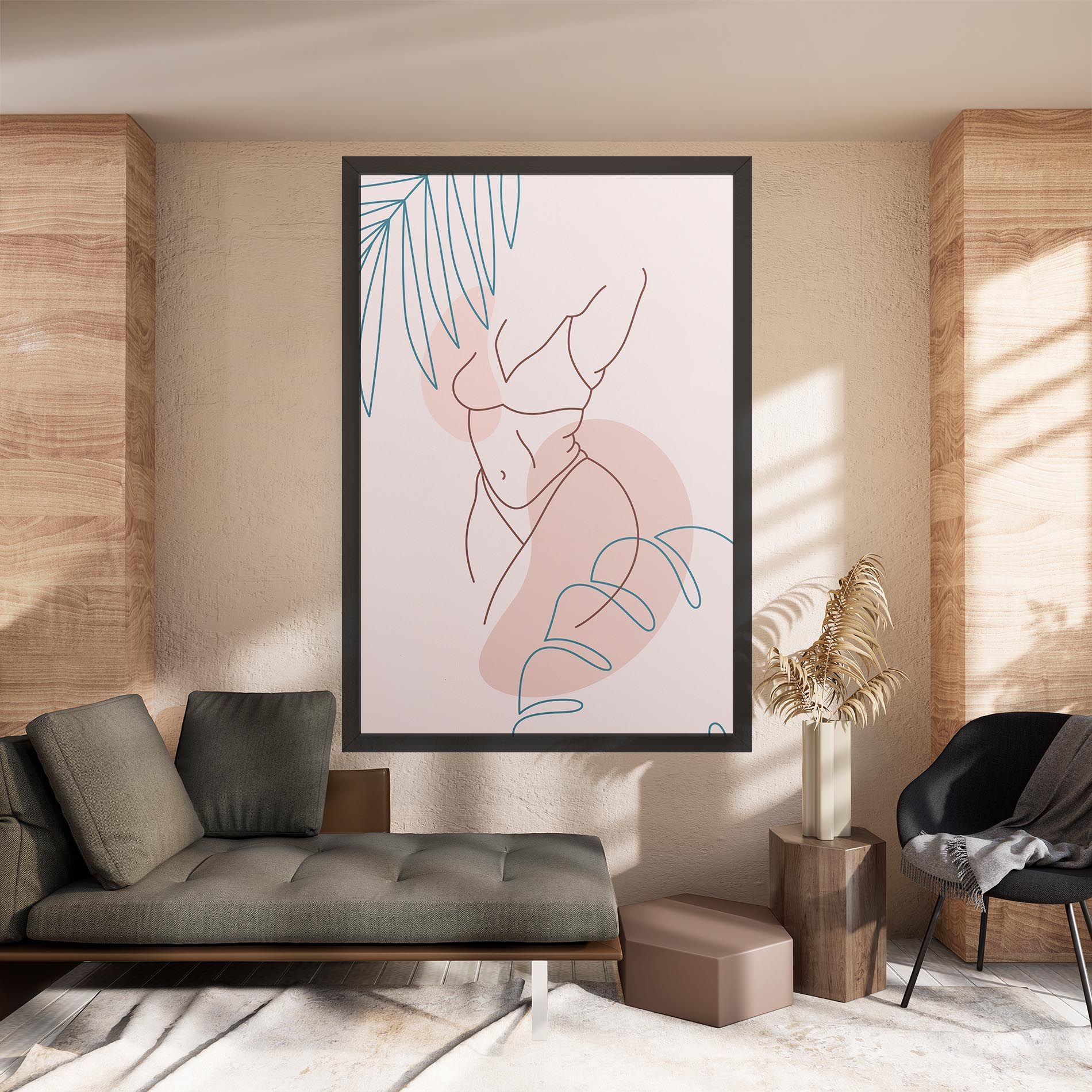 Body Line Leaf mockup 8