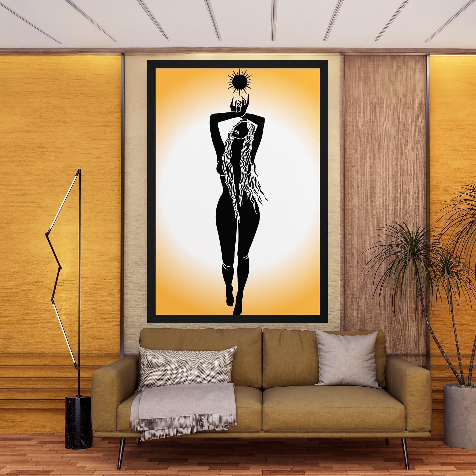 Vászonkép Mistic Woman mockup 9