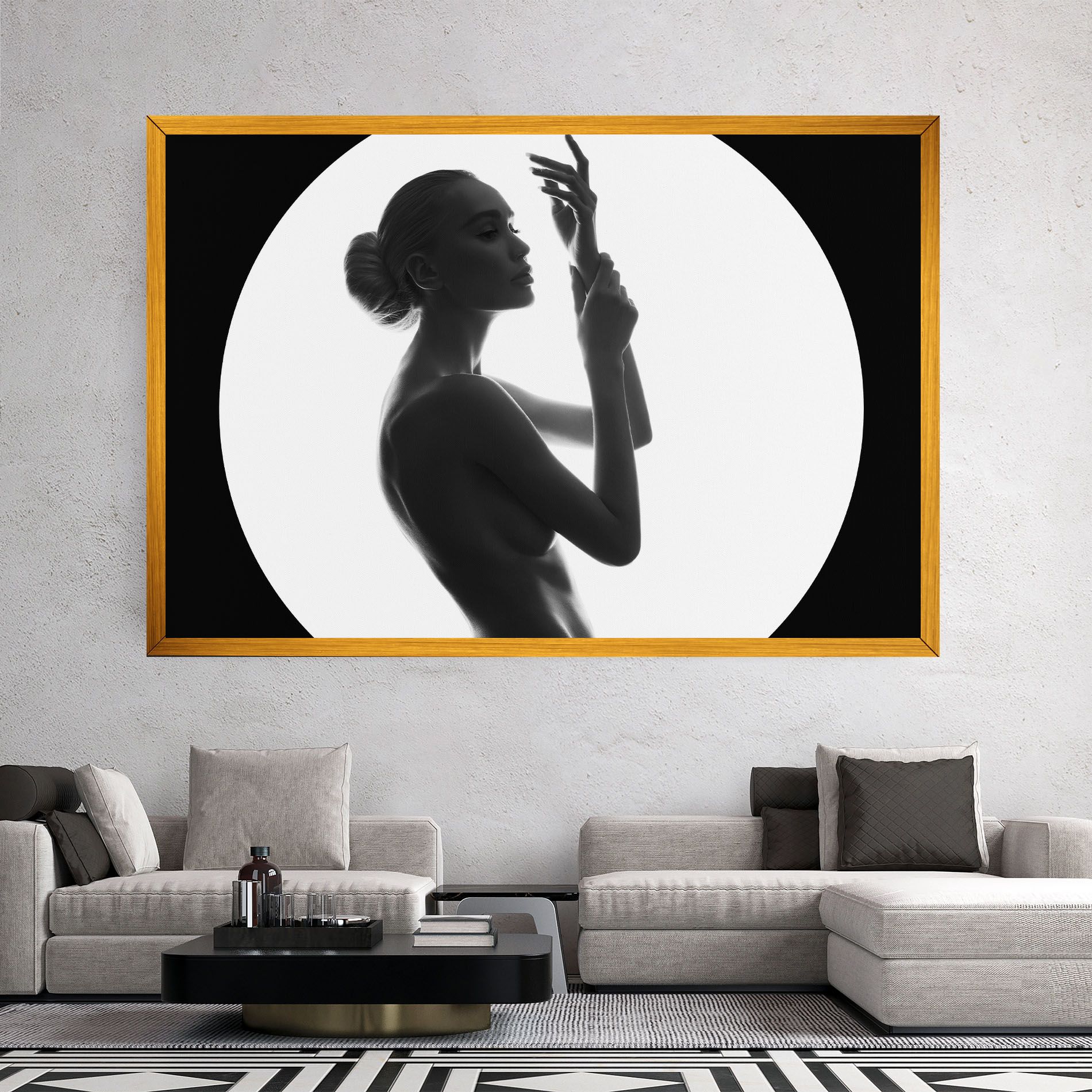 Circle Woman Body mockup 2