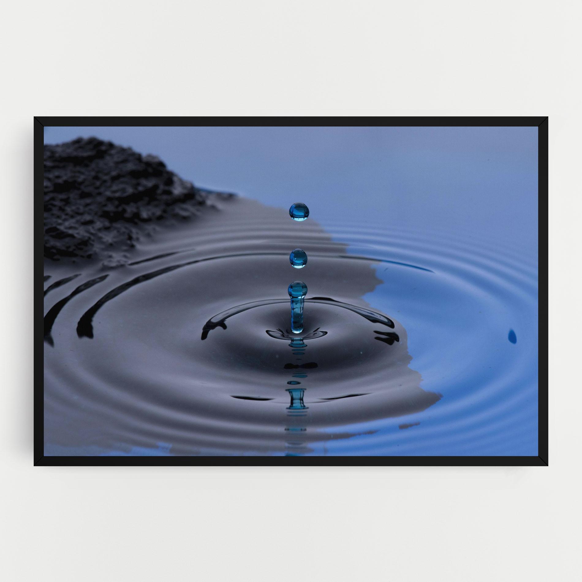 Vászonkép Frozen Drops mockup 0