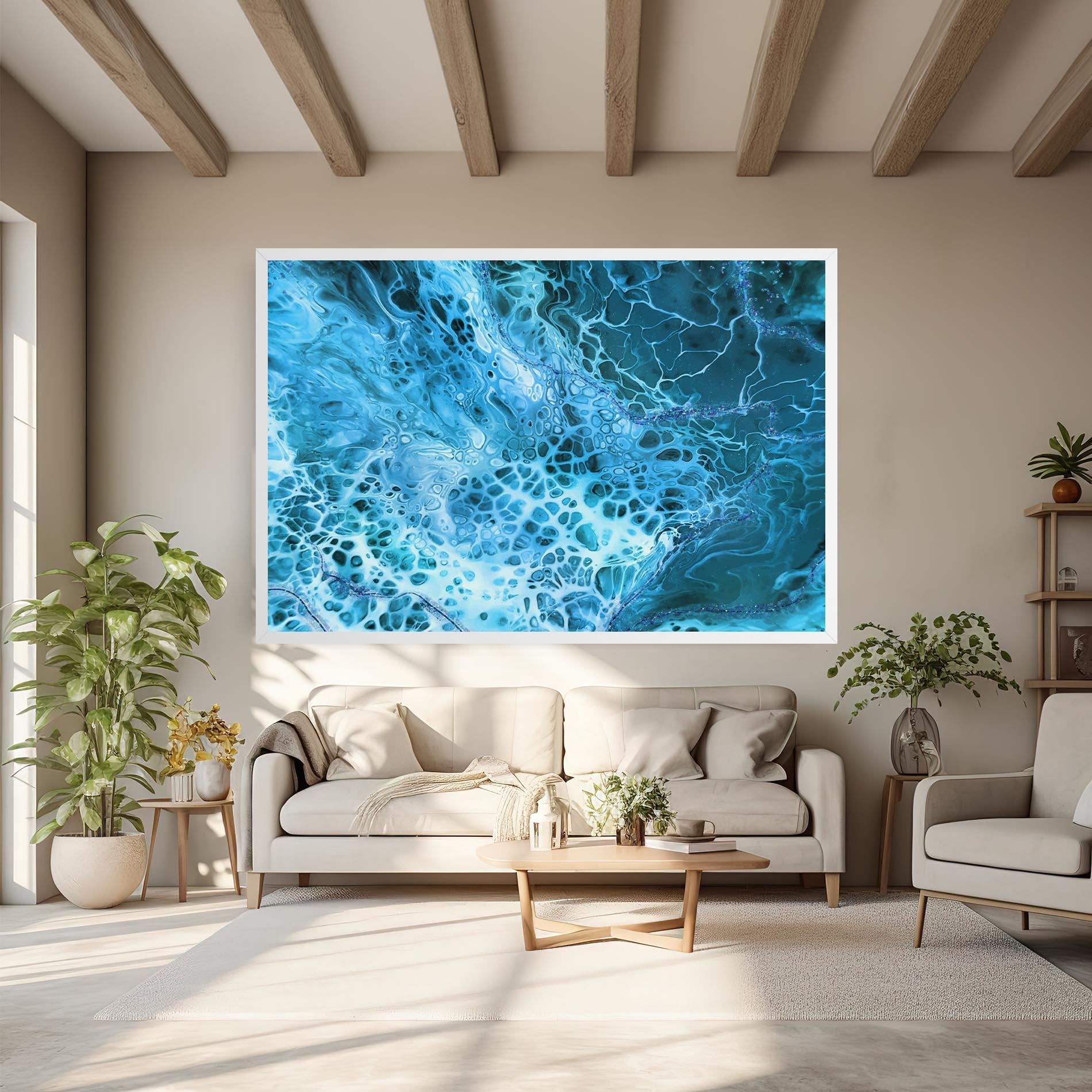 Vászonkép Relax Wave mockup 6