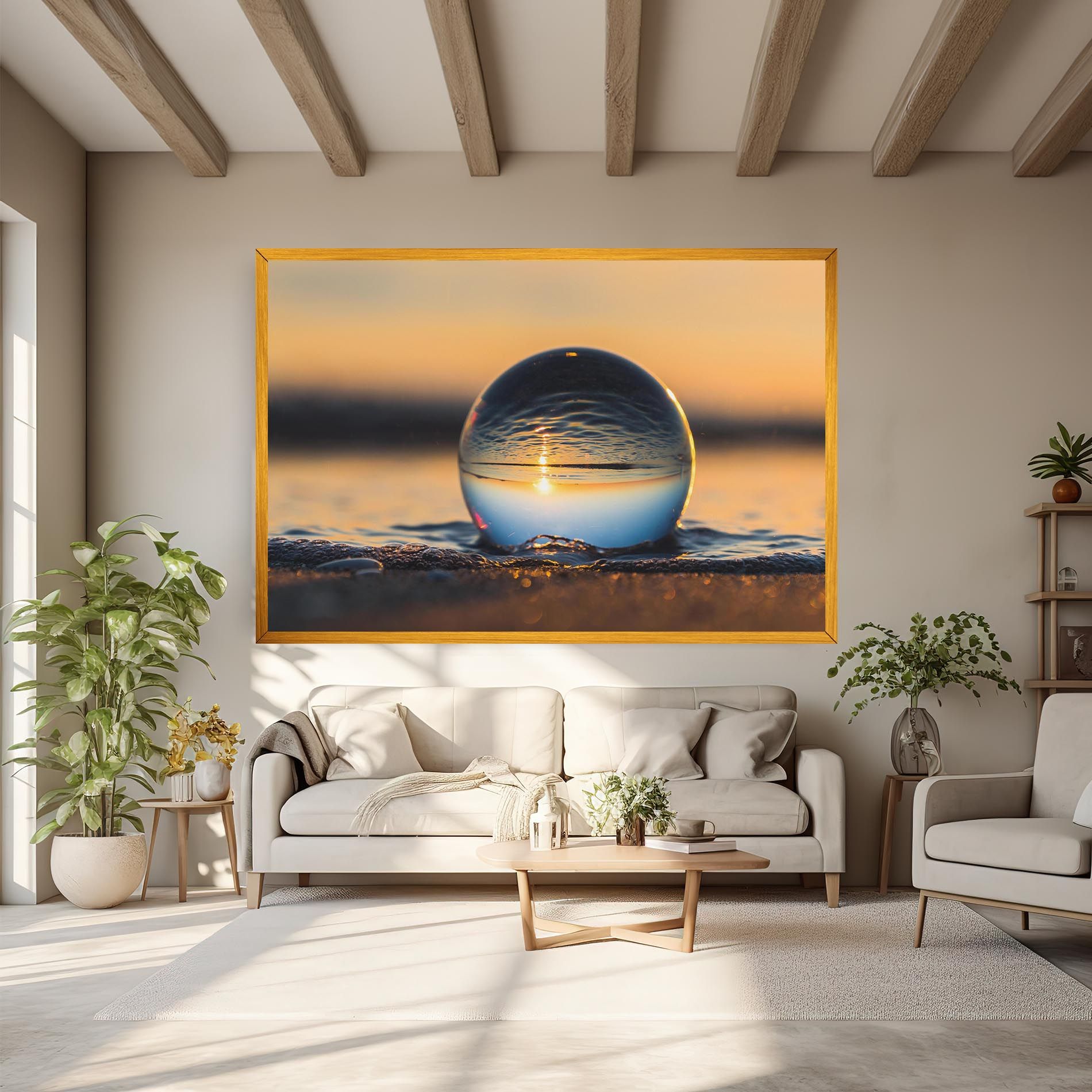 Water Bubble Reflecting mockup 6