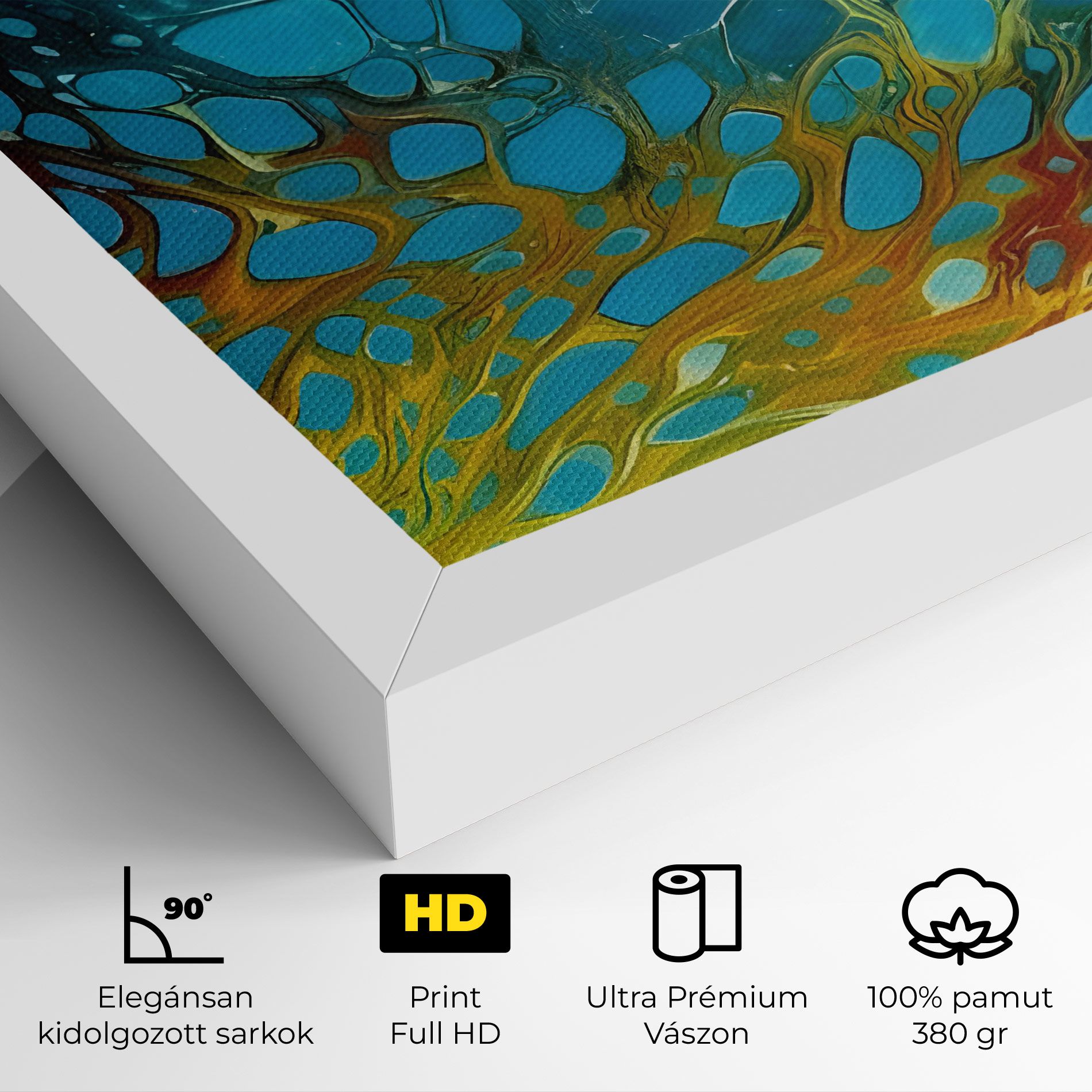 Yellow Green Ocean mockup 4