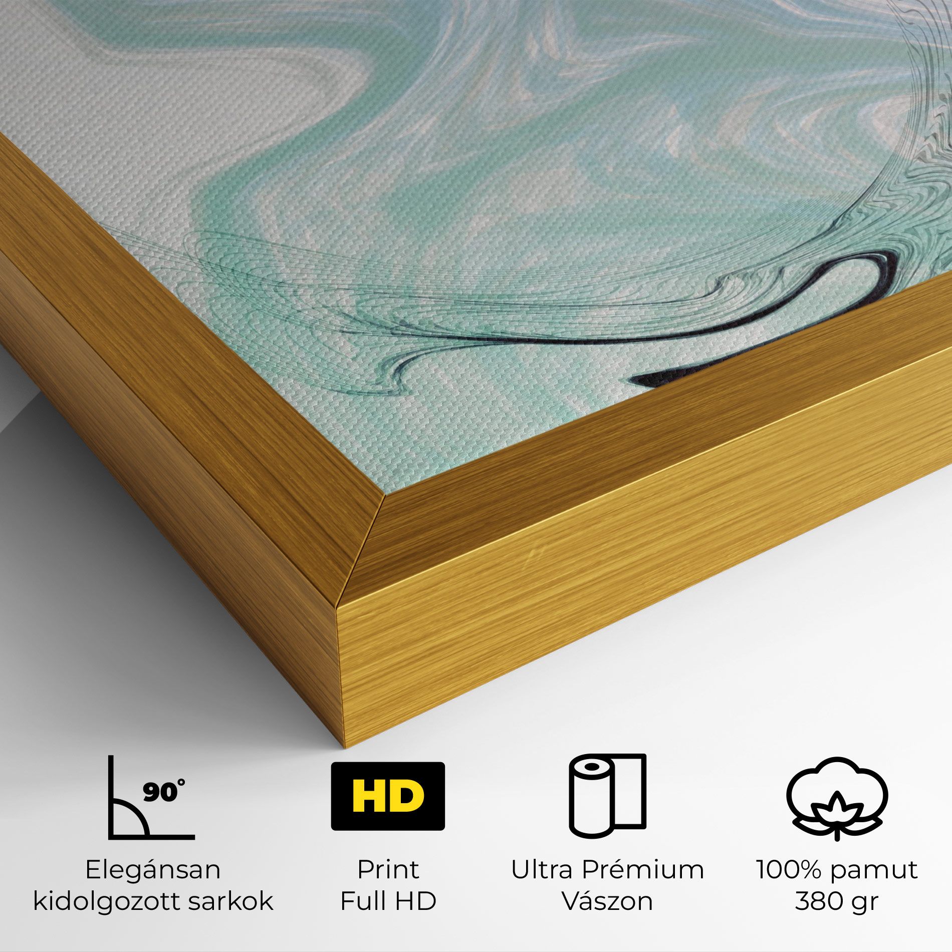 Blue Black Art mockup 4