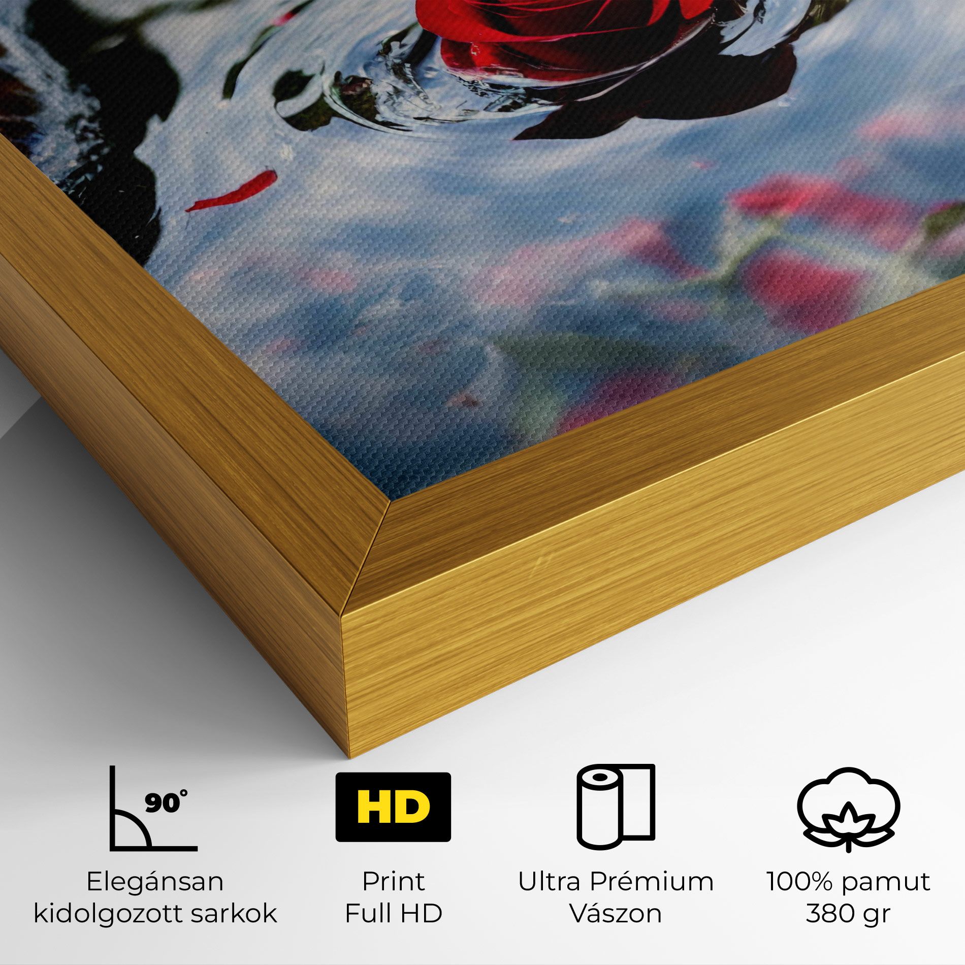 Floating Water Rose mockup 4