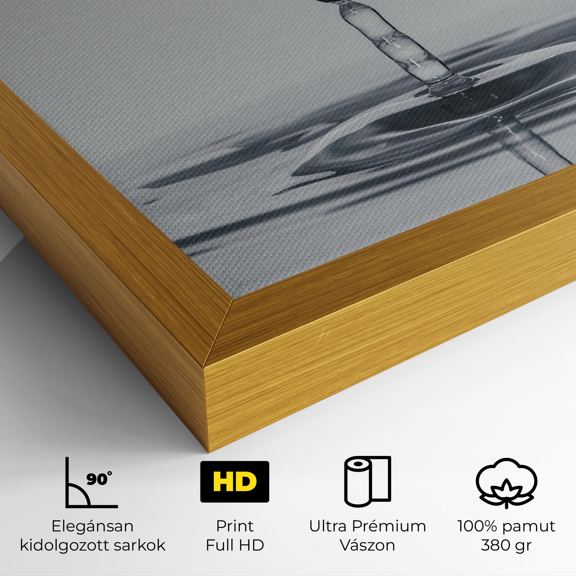 Grey Water Drop mockup 4