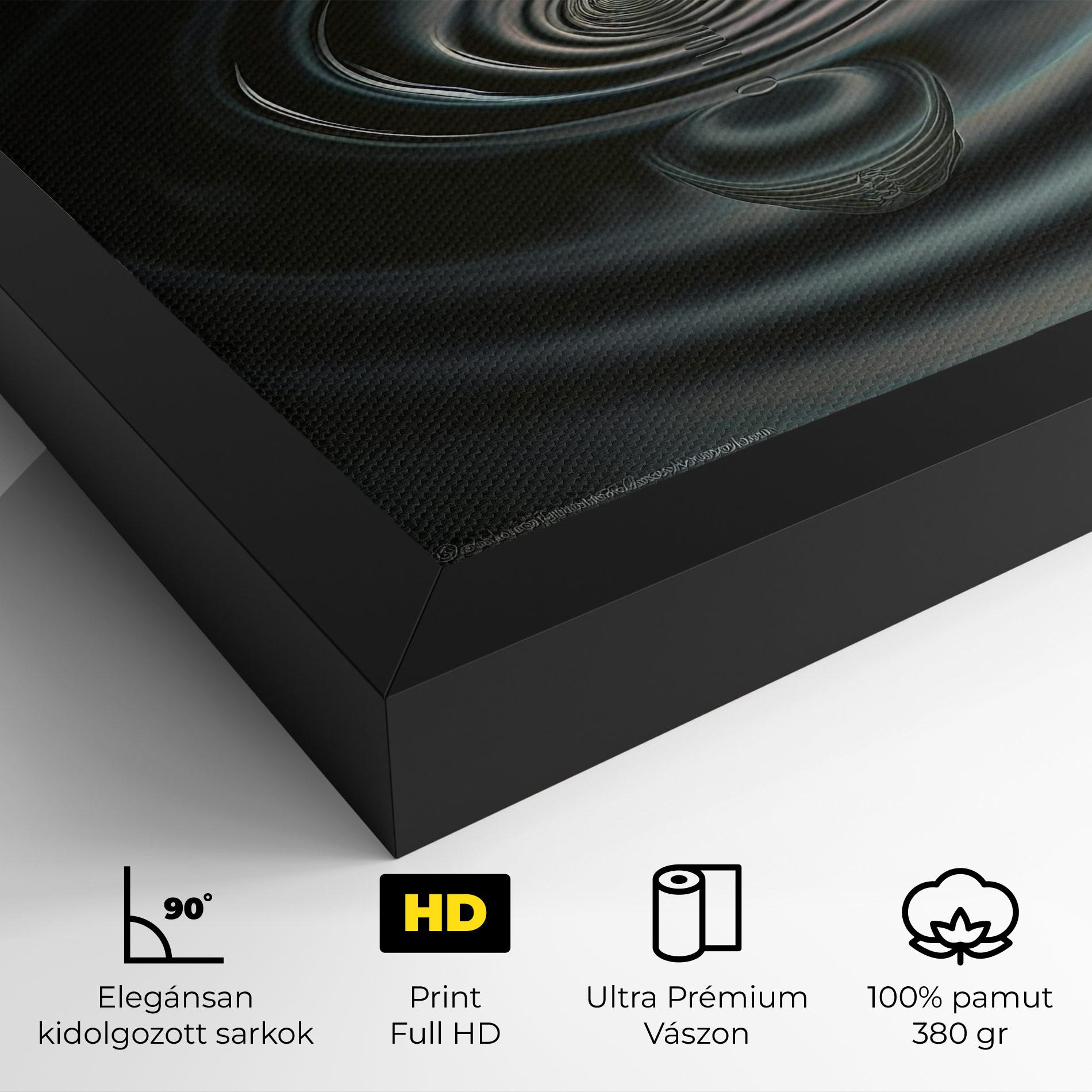Vászonkép Beautiful Water Drop mockup 4
