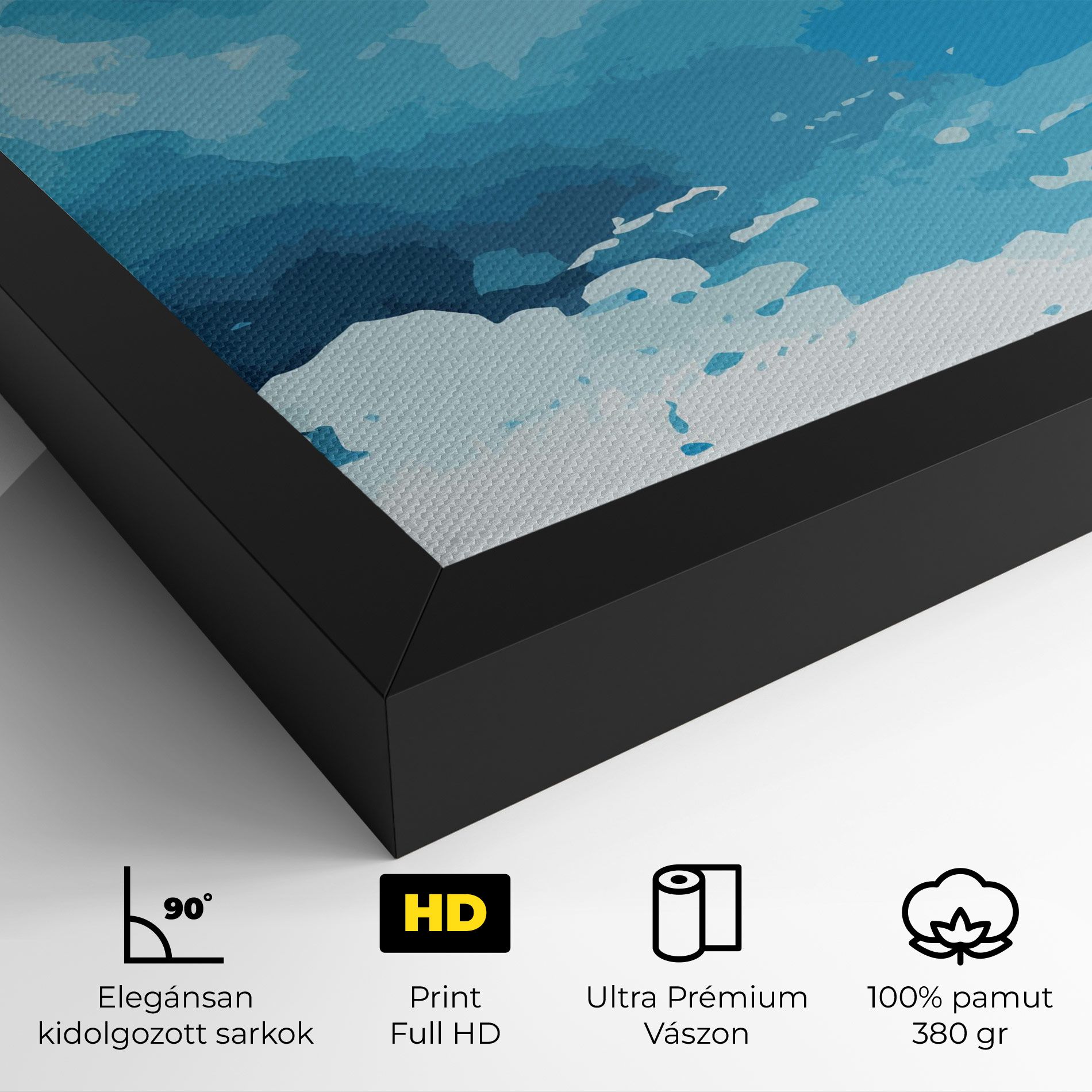 Blue Water Art mockup 4