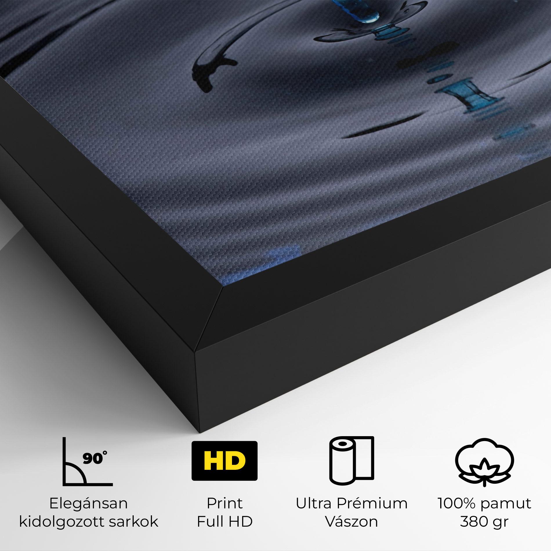 Vászonkép Frozen Drops mockup 4