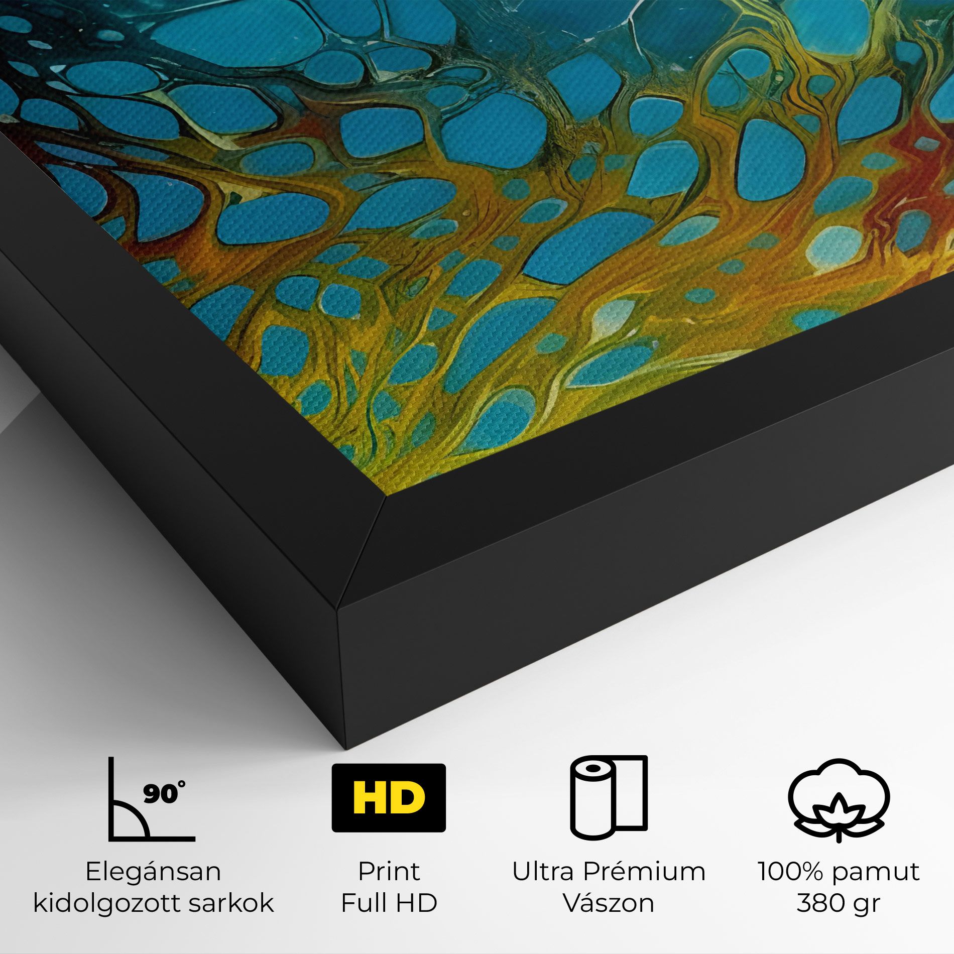 Yellow Green Ocean mockup 4