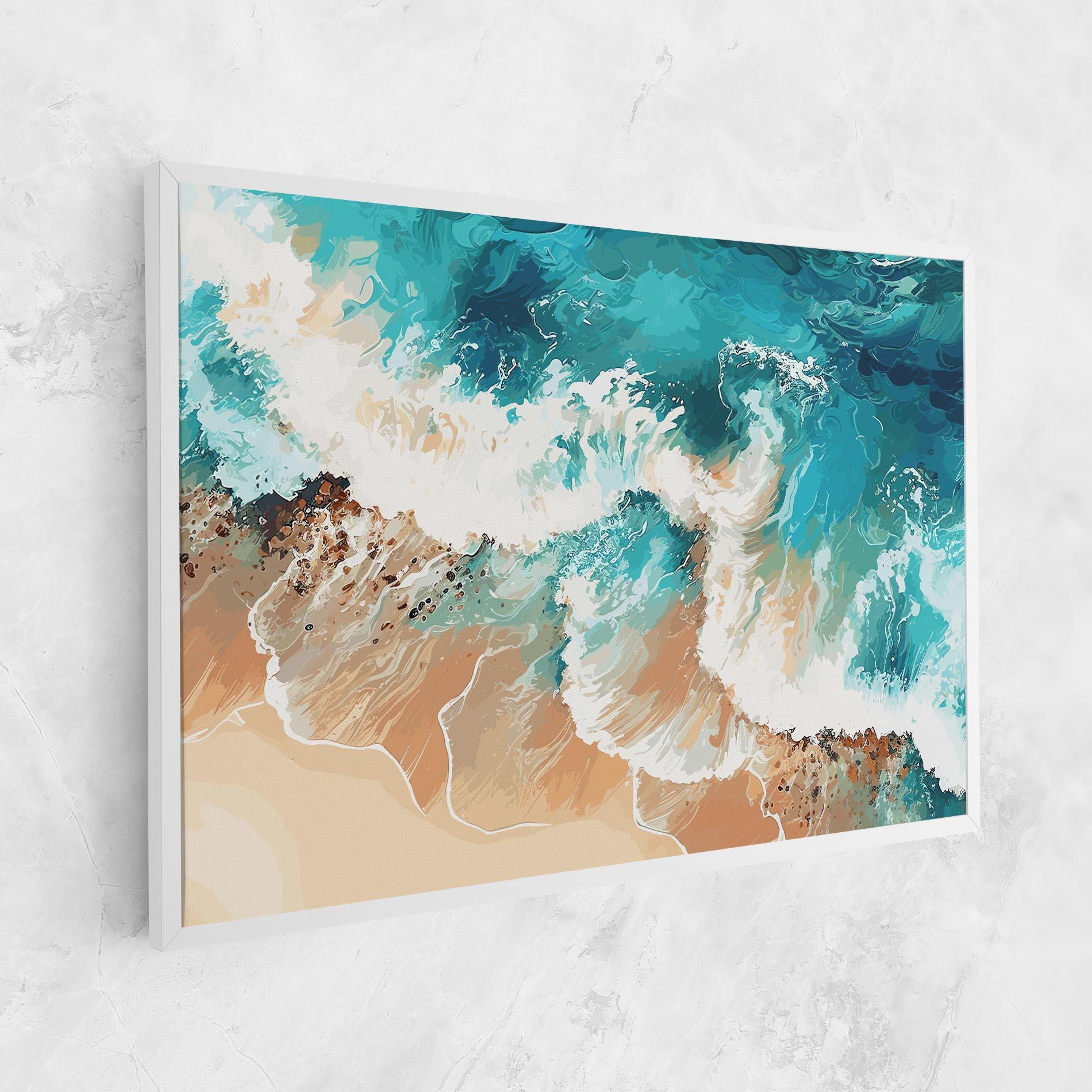 Vászonkép Artistic Waves mockup 1
