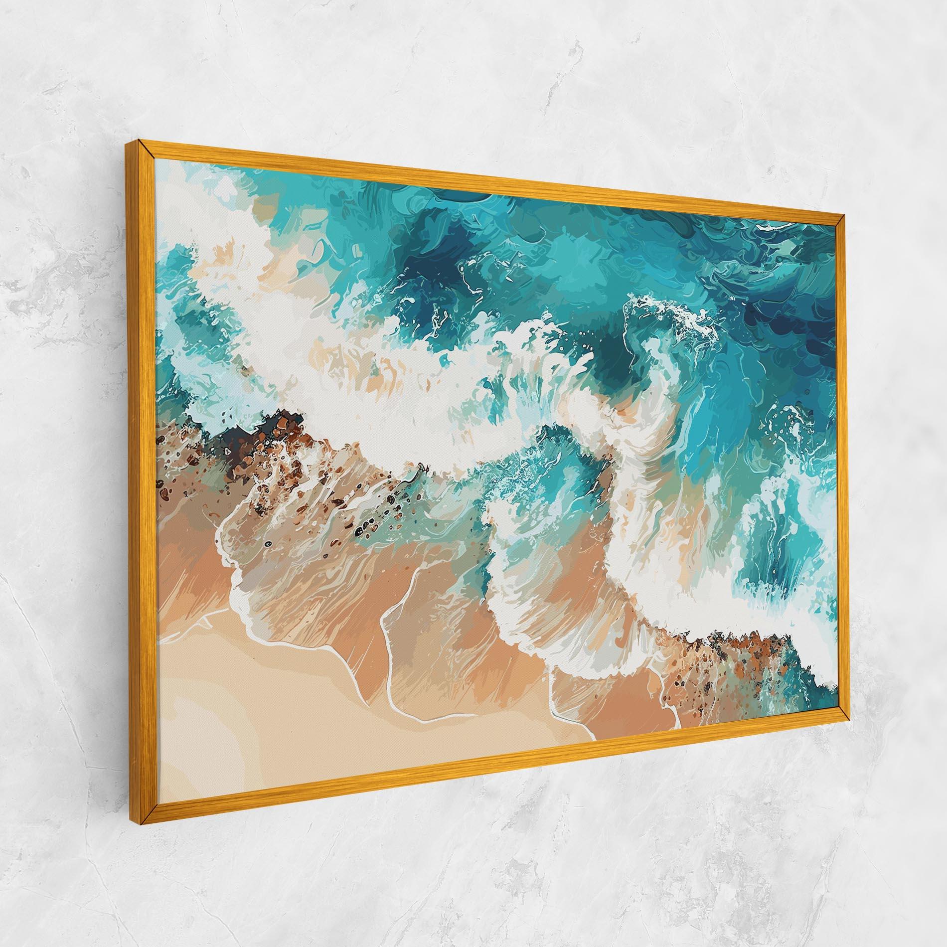 Vászonkép Artistic Waves mockup 1