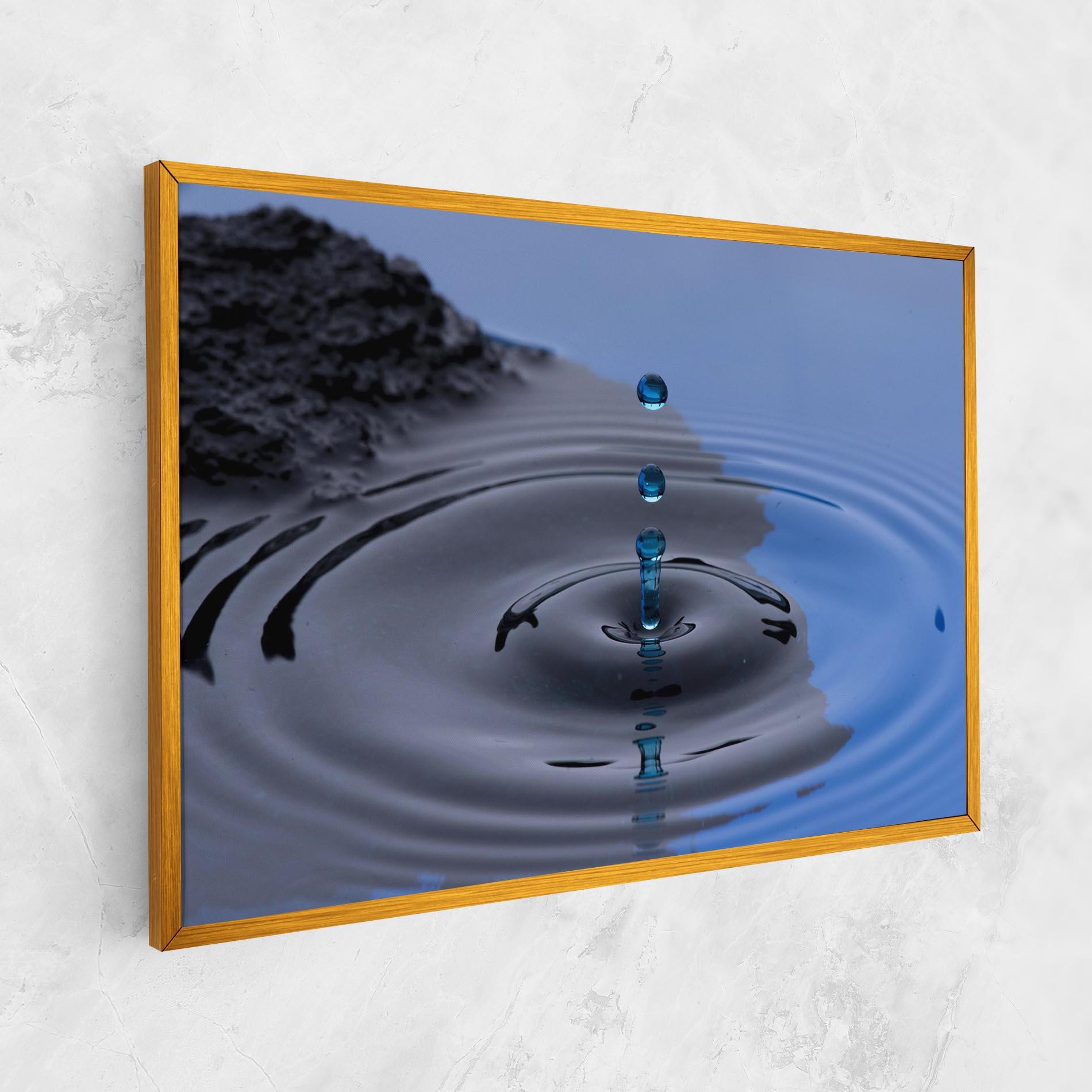 Vászonkép Frozen Drops mockup 1