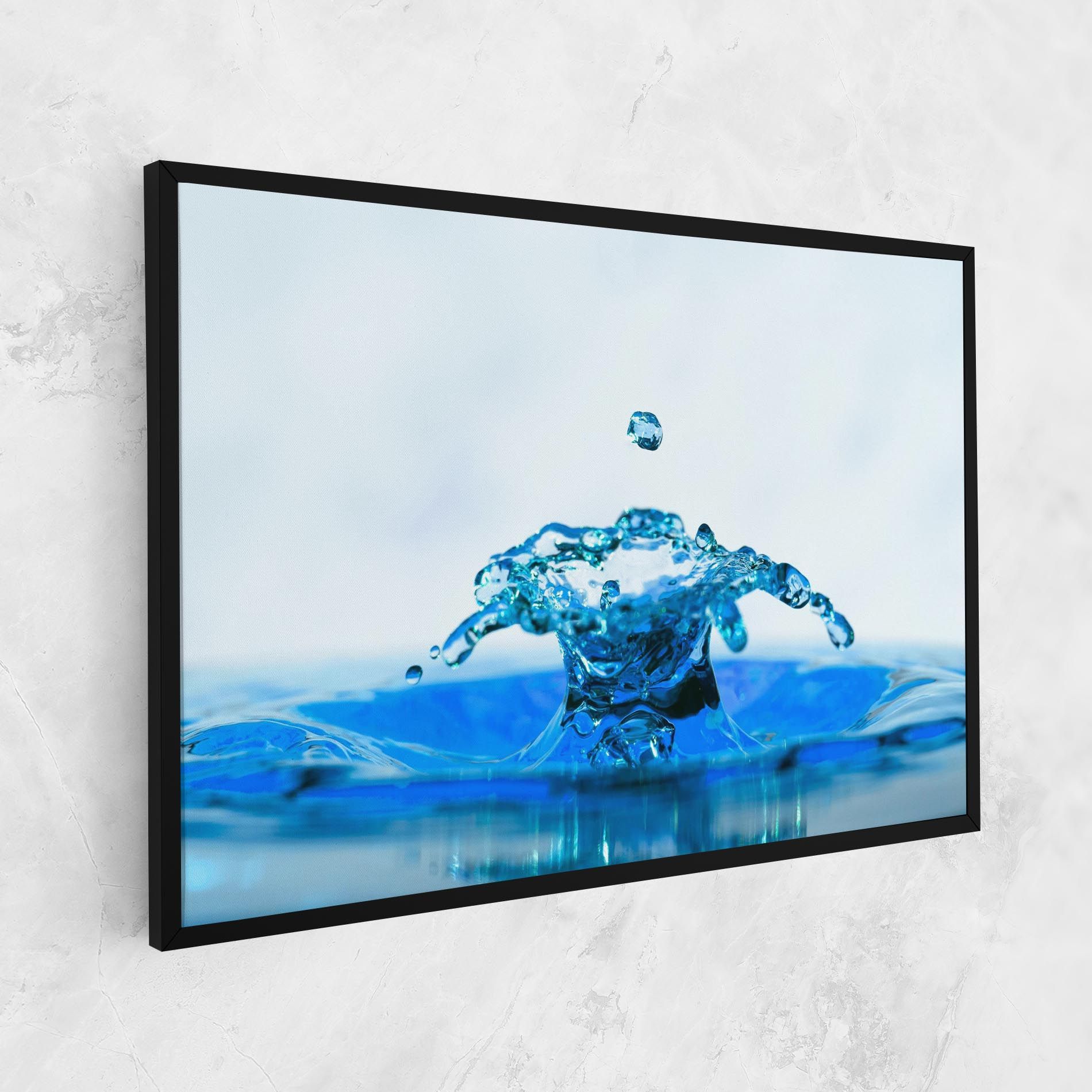 Blue Water Splash mockup 1