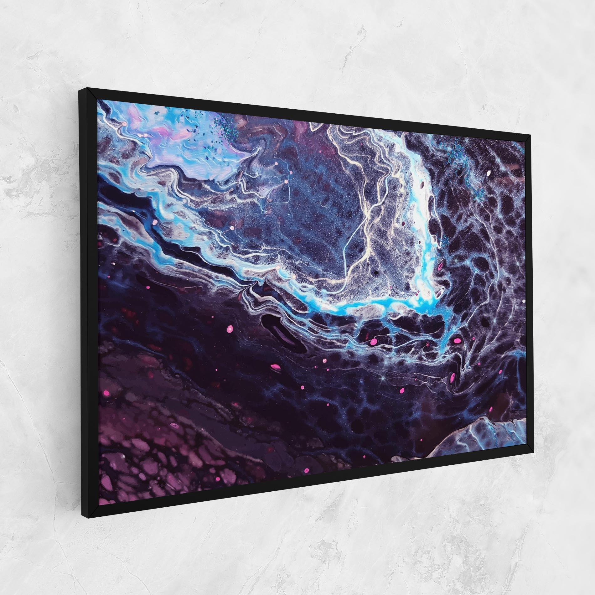 Vászonkép Purple Blue Water mockup 1