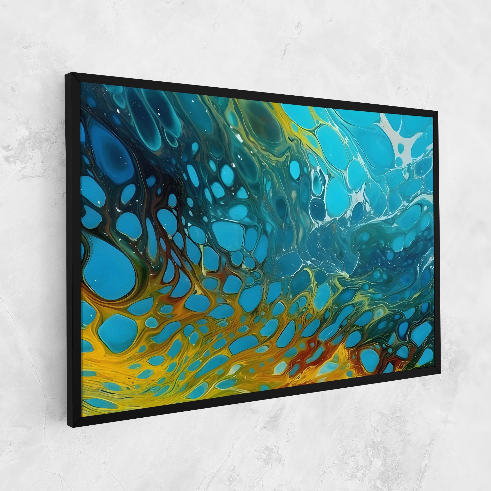 Yellow Green Ocean mockup 1