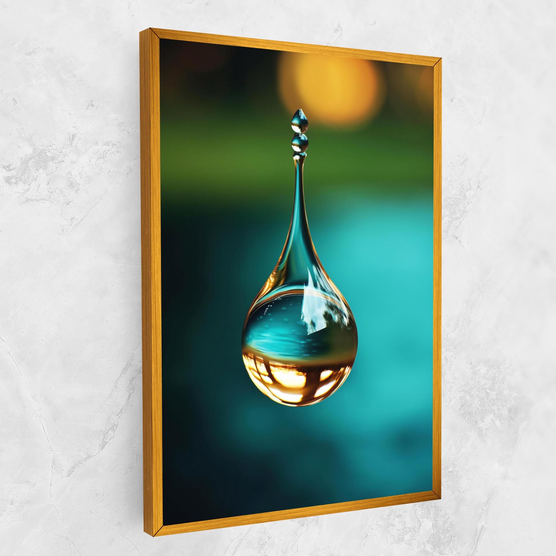 Big Green Drop mockup 1