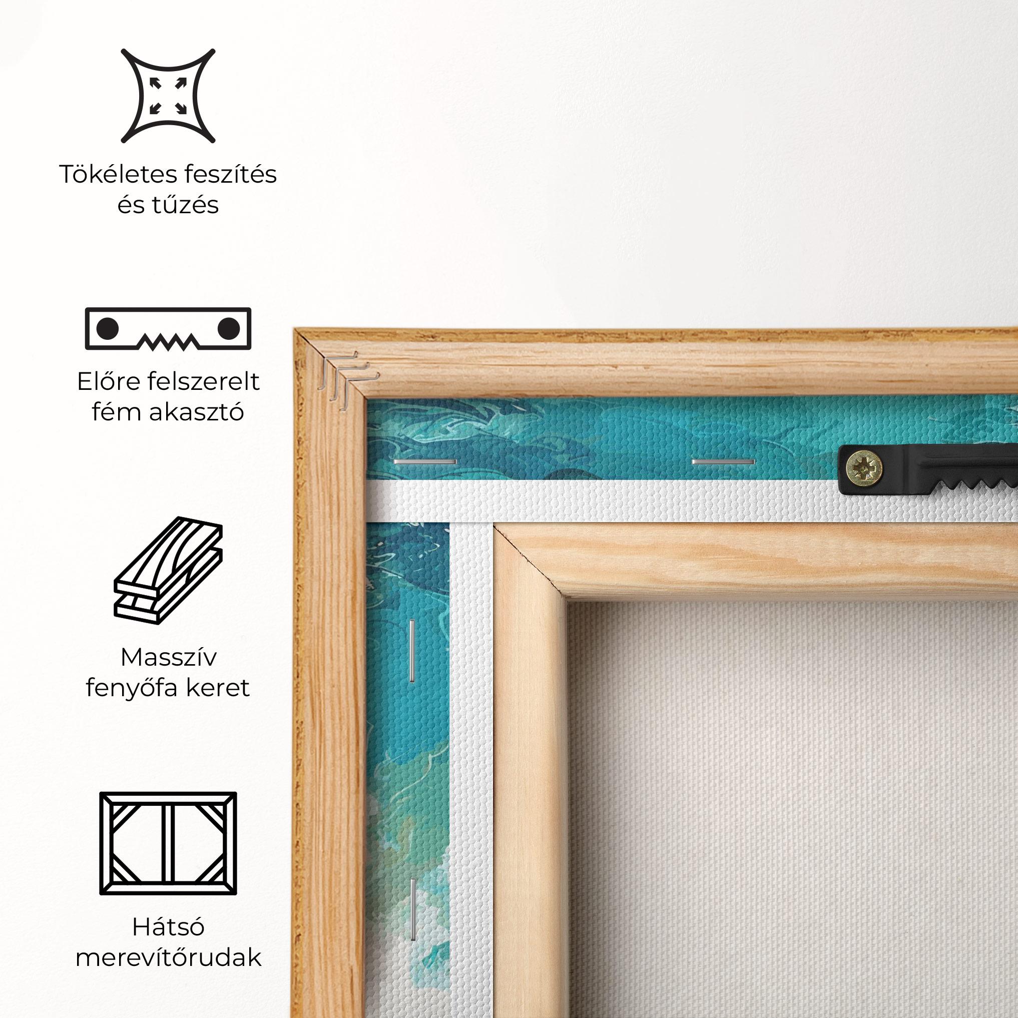 Vászonkép Artistic Waves mockup 5