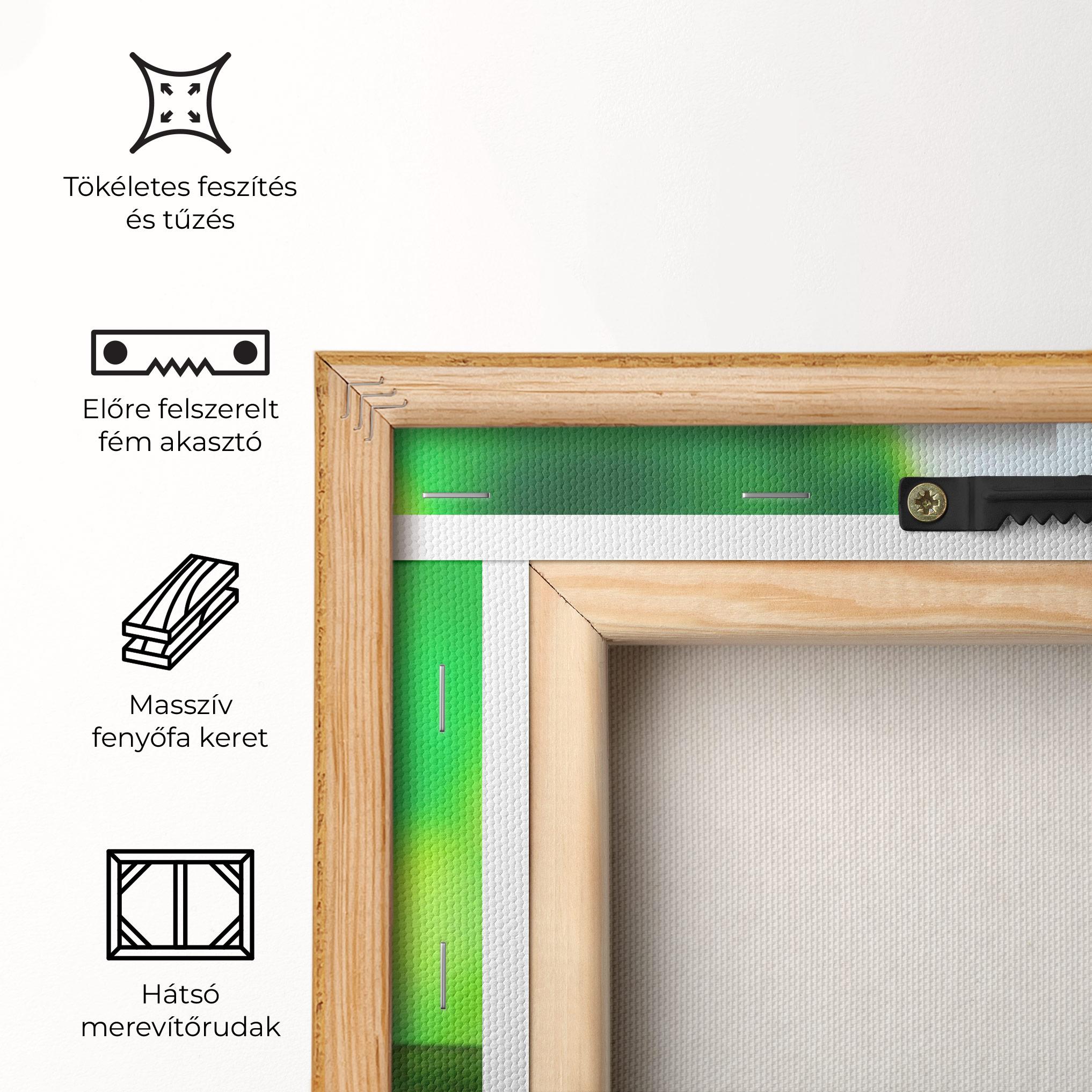 Vászonkép Bamboo Fountain mockup 5