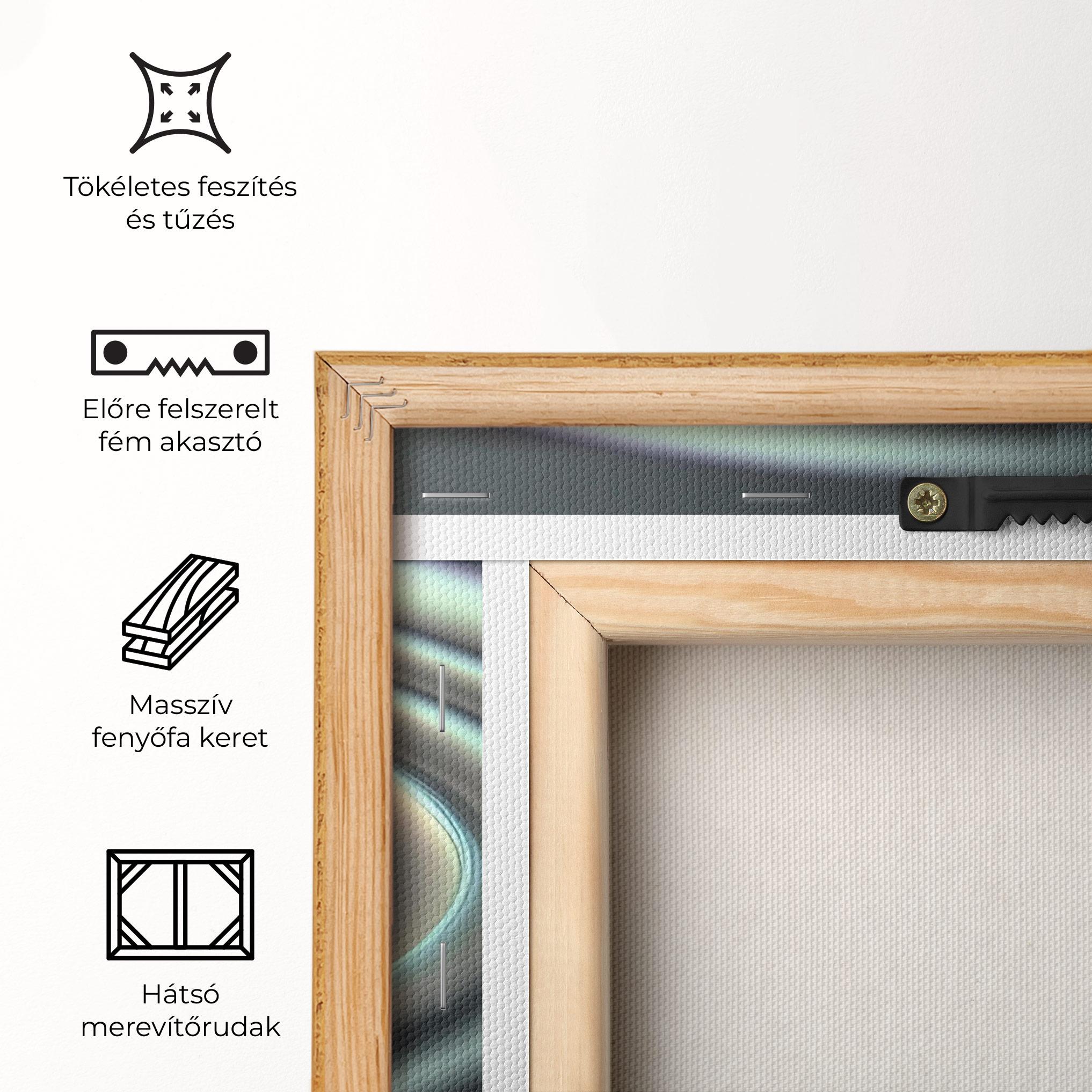 Vászonkép Beautiful Water Drop mockup 5