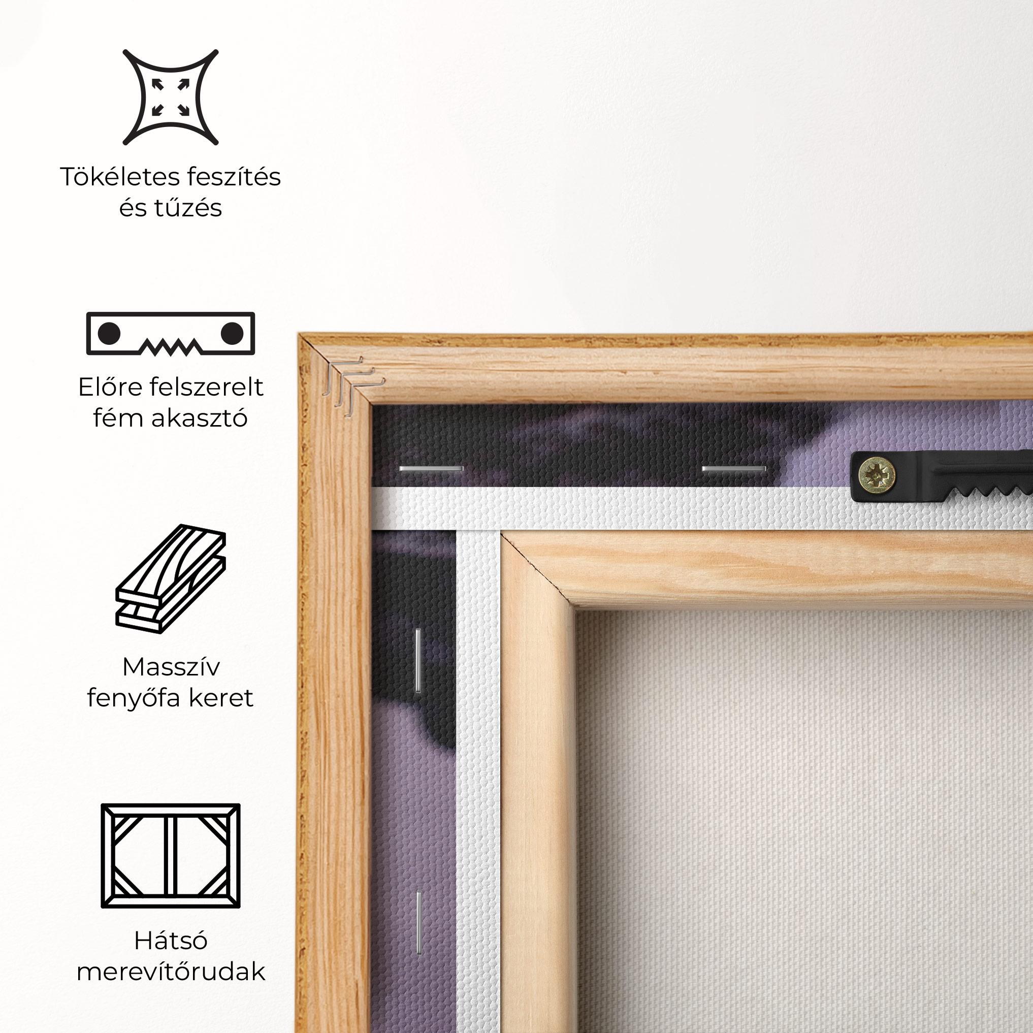 Vászonkép Blue Color Water mockup 5