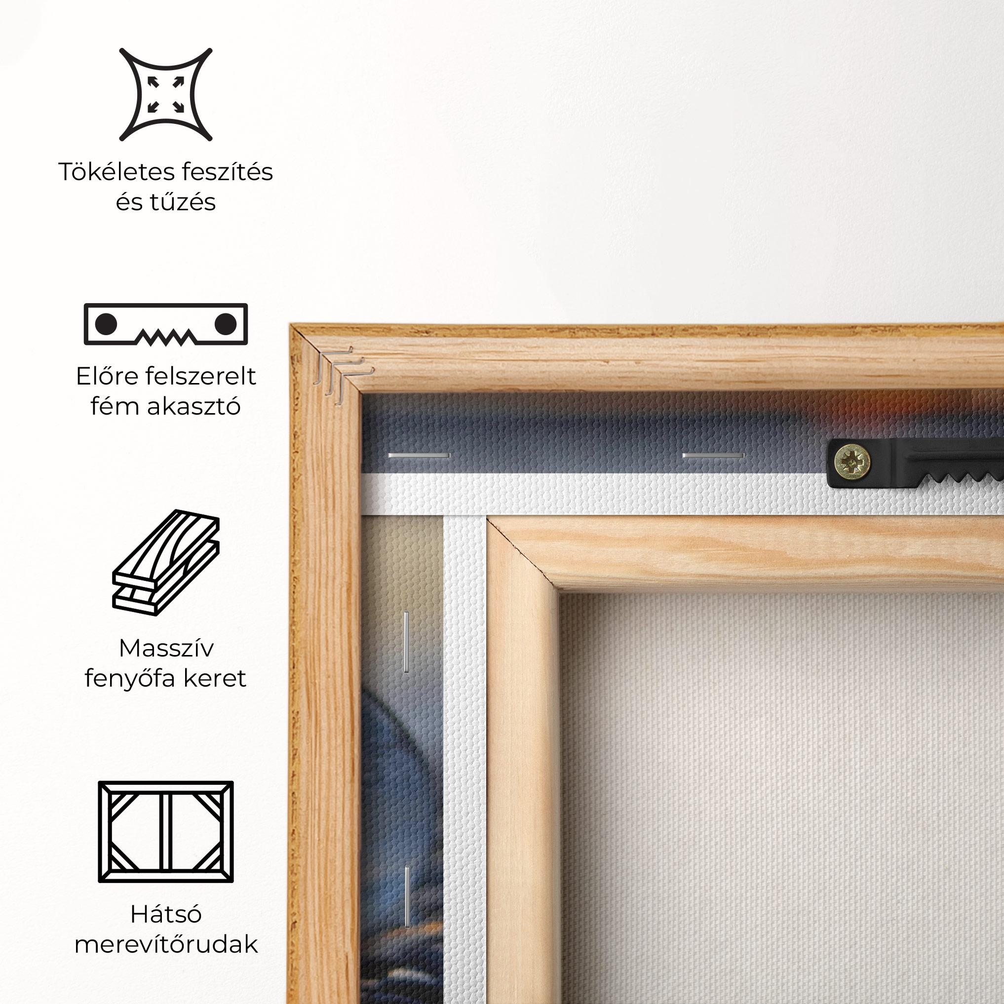 Vászonkép Sunset Lensball mockup 5