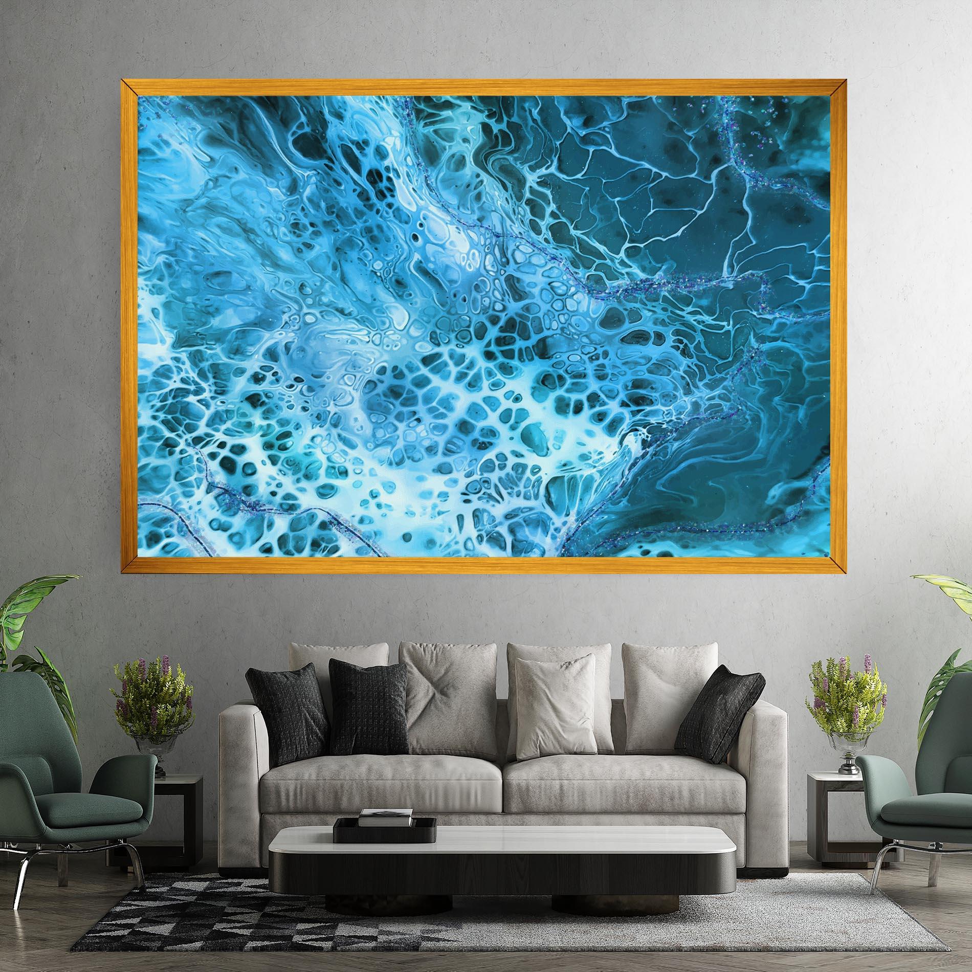 Vászonkép Relax Wave mockup 7