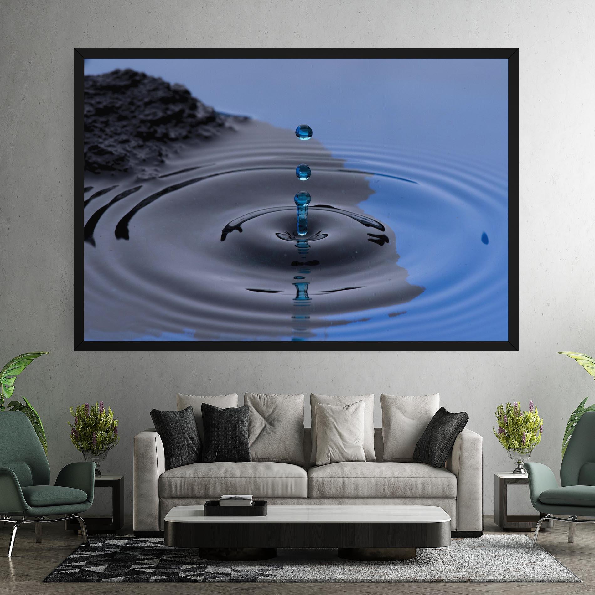 Vászonkép Frozen Drops mockup 7