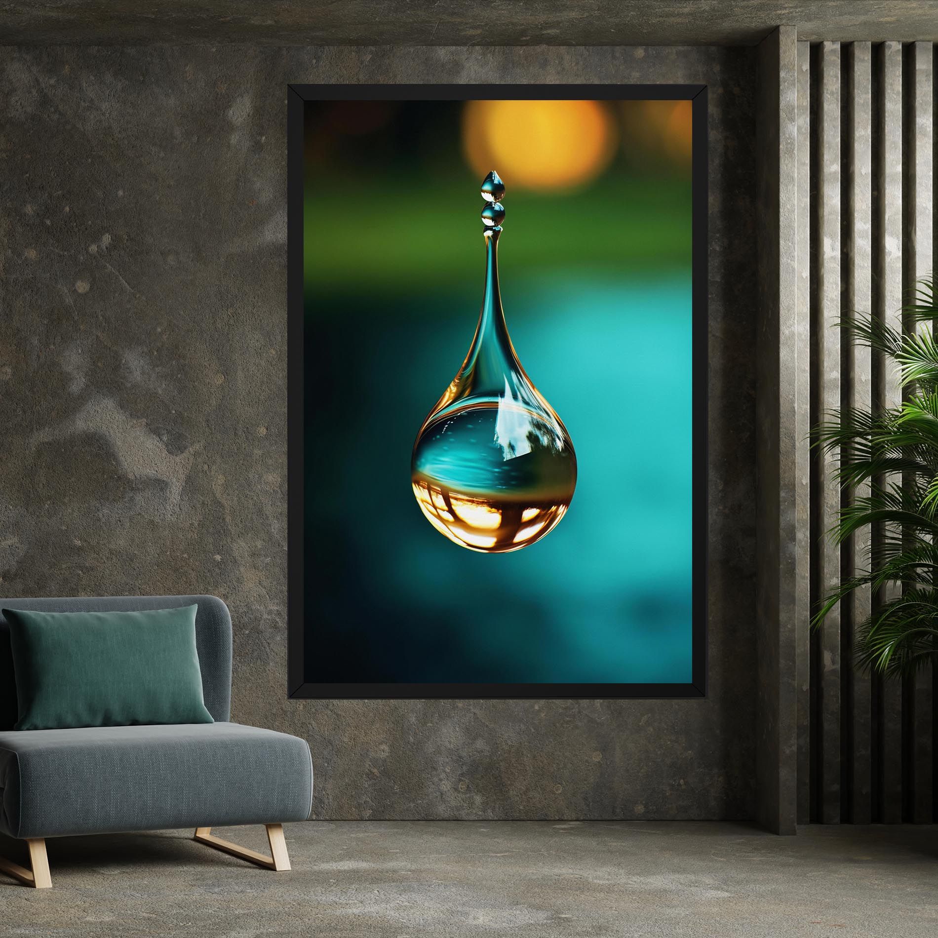 Big Green Drop mockup 7