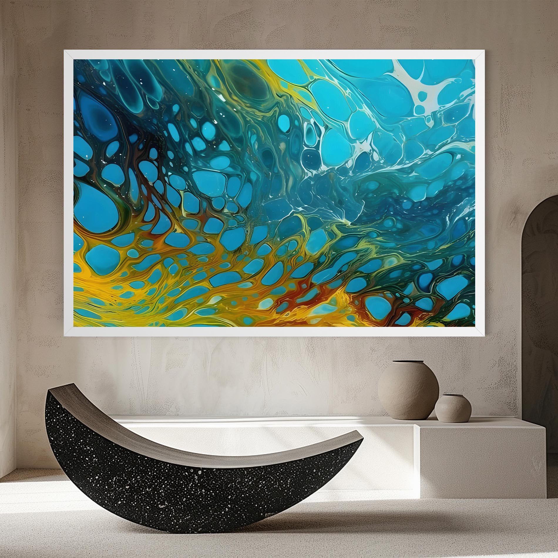 Yellow Green Ocean mockup 8