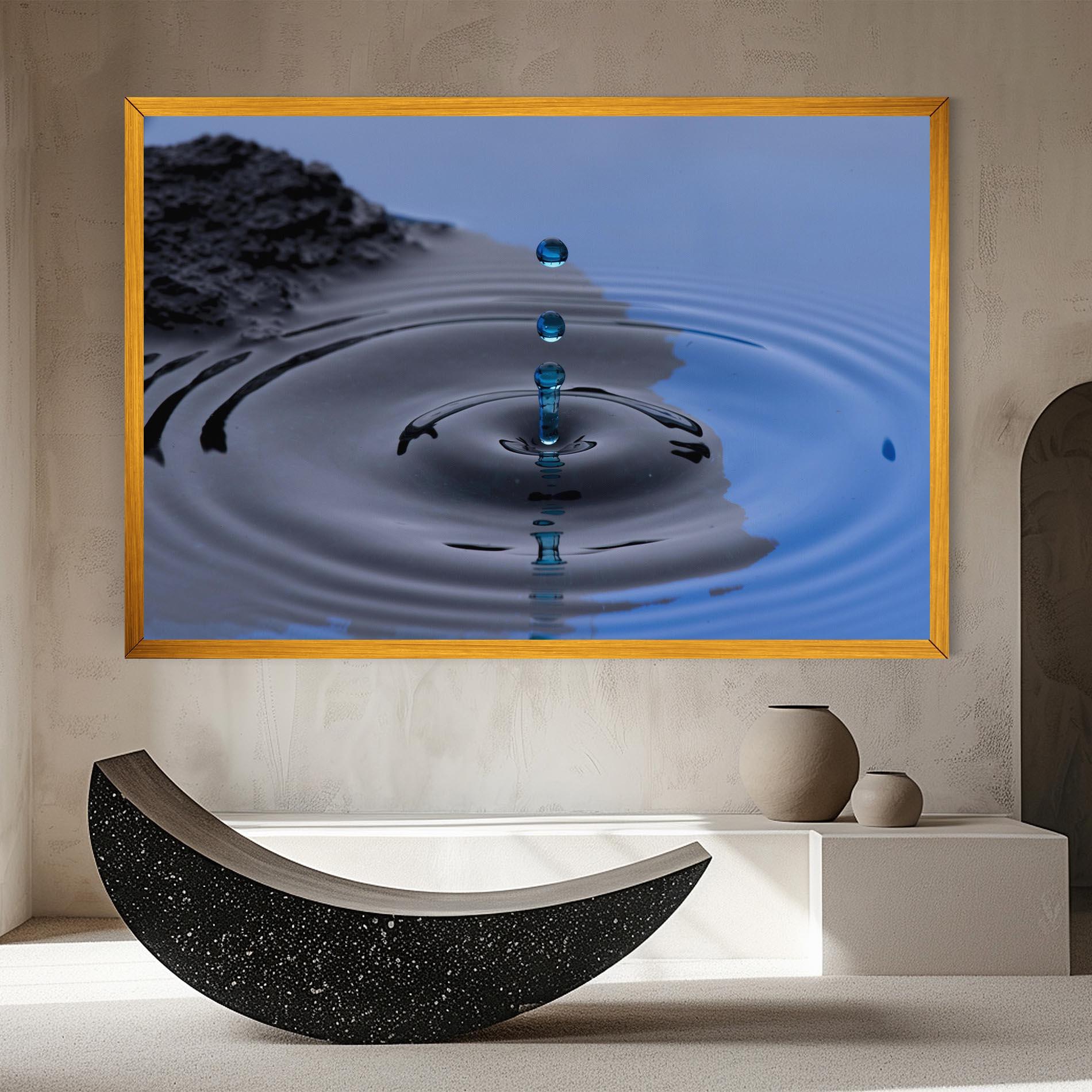 Vászonkép Frozen Drops mockup 8