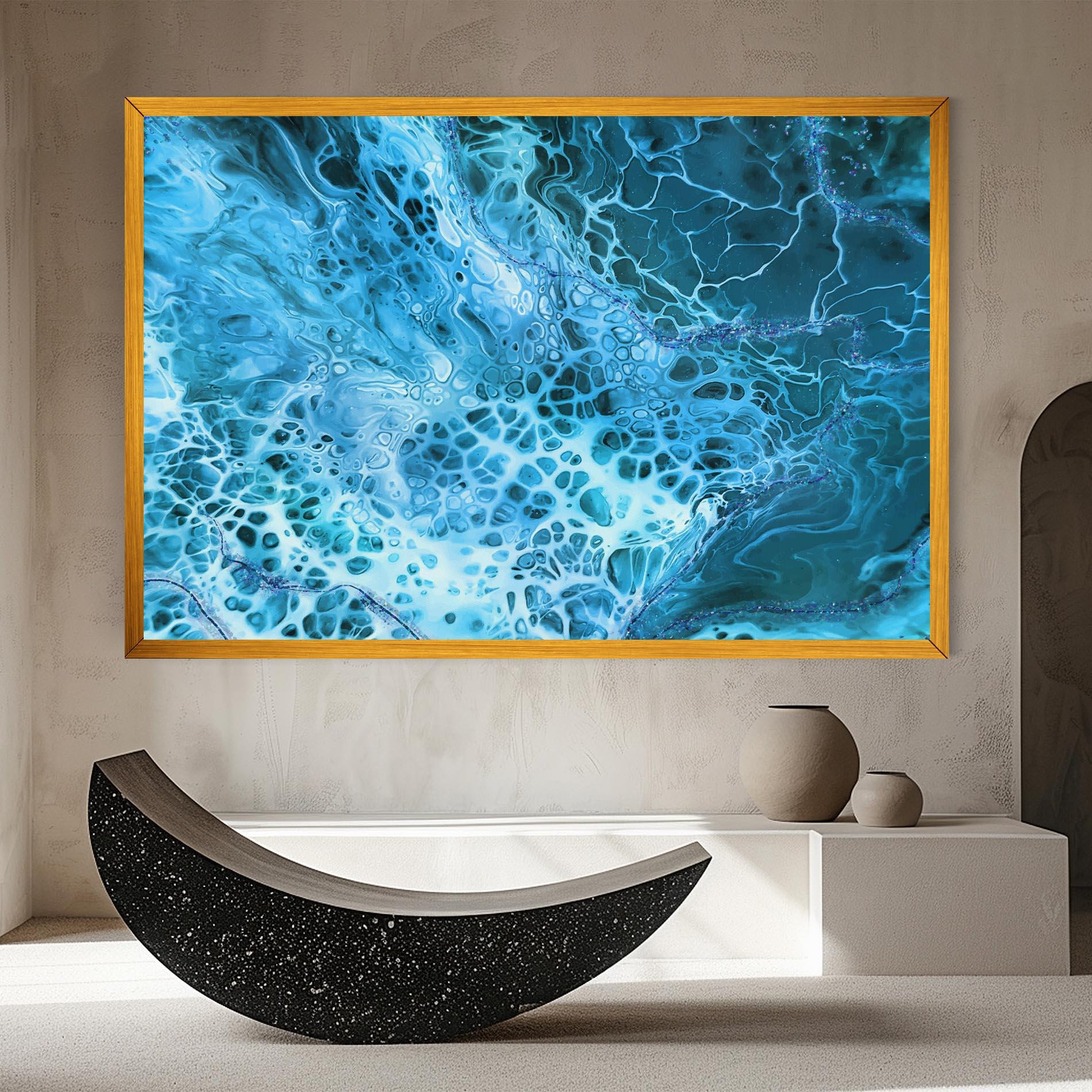 Vászonkép Relax Wave mockup 8