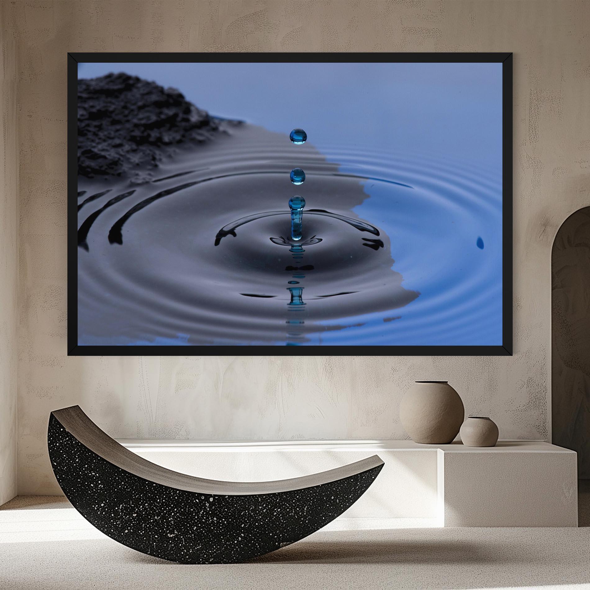 Vászonkép Frozen Drops mockup 8