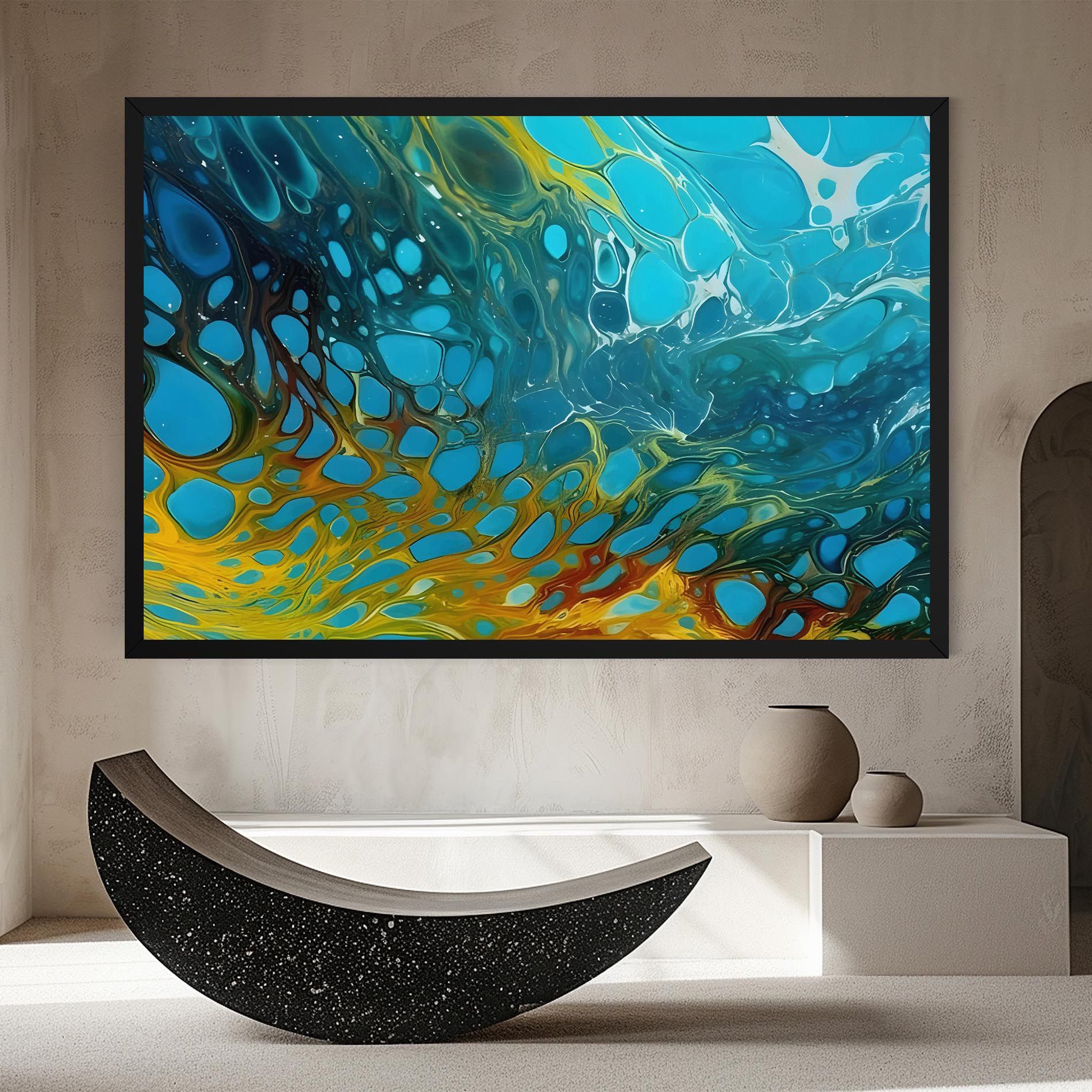 Yellow Green Ocean mockup 8