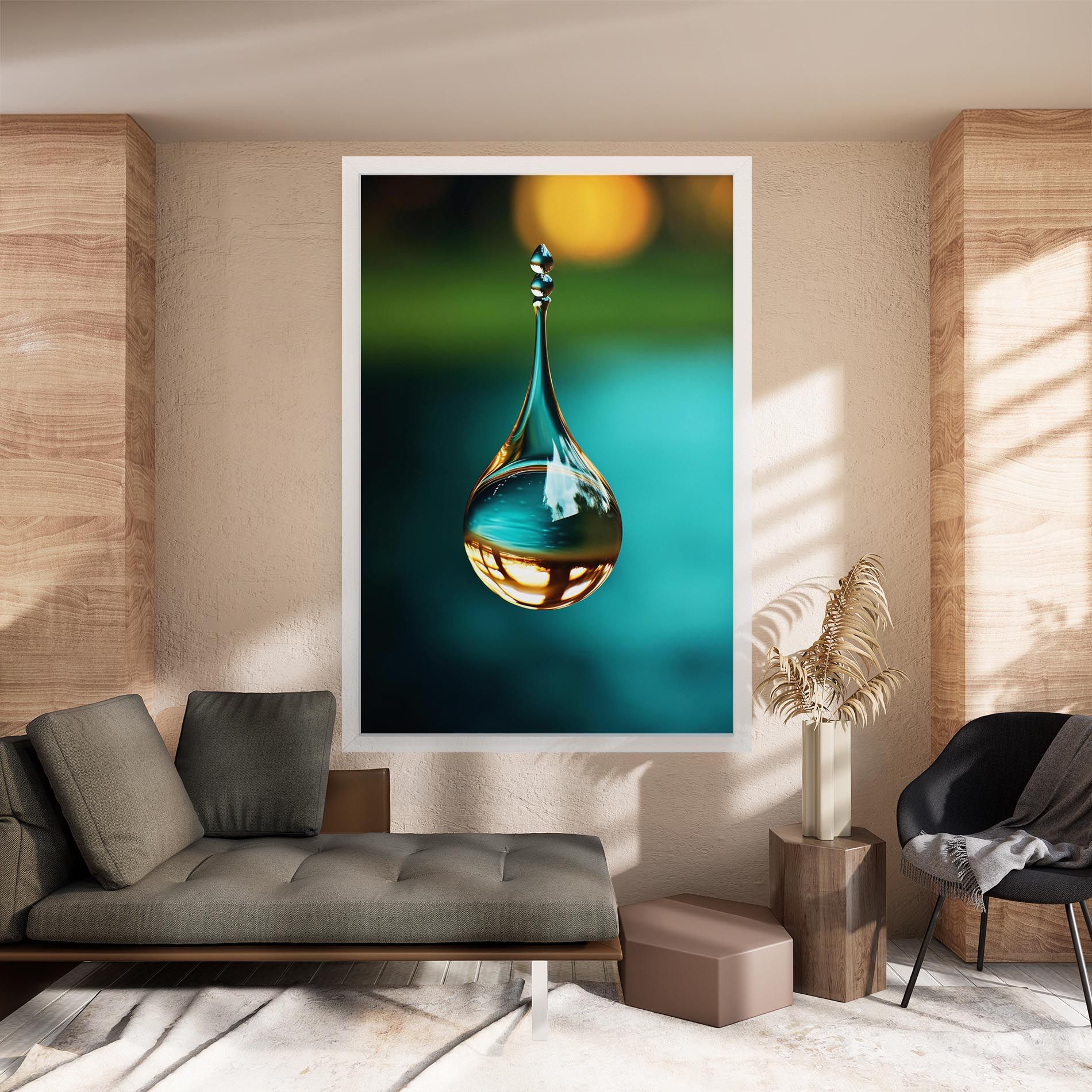 Big Green Drop mockup 8