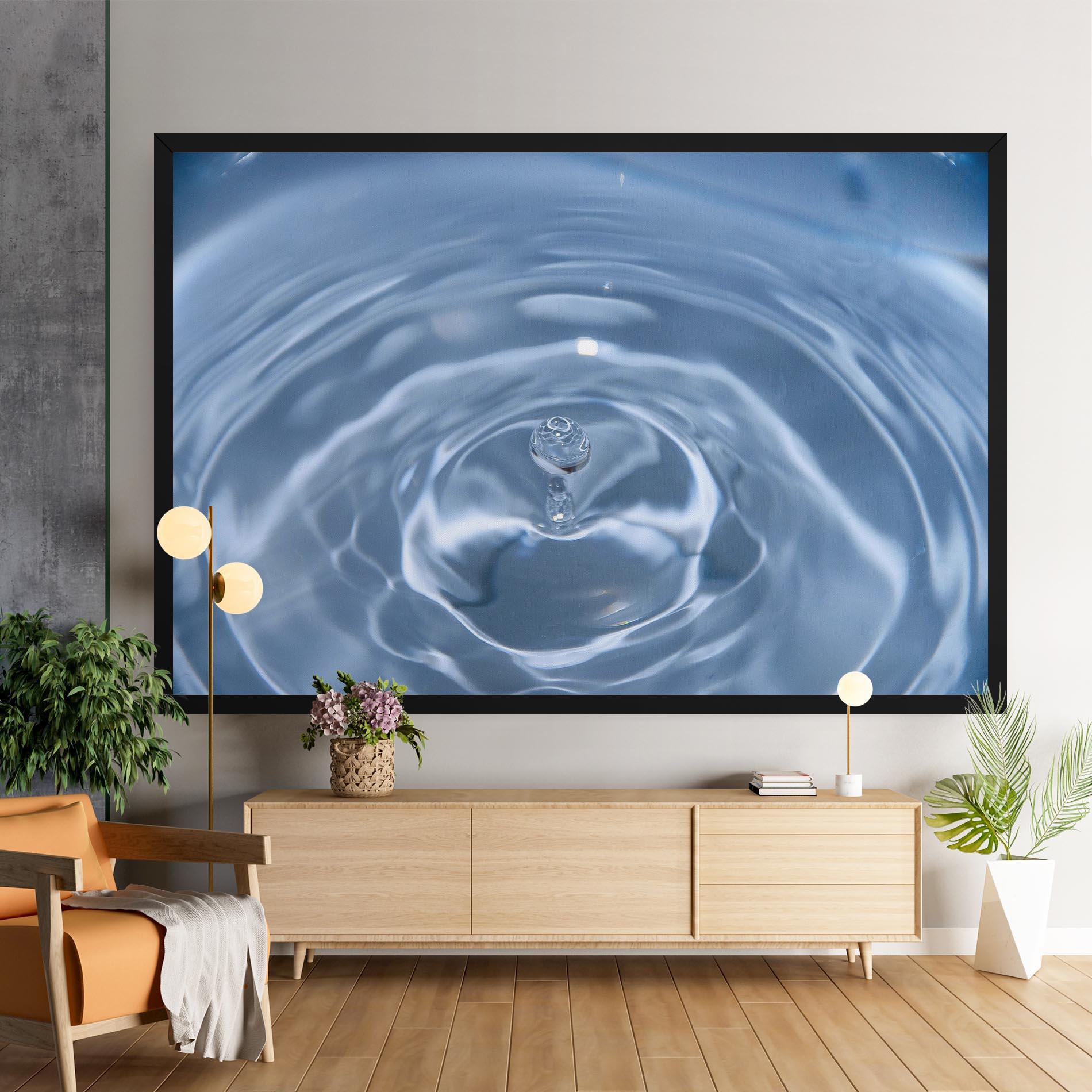 Vászonkép Clean Water mockup 9