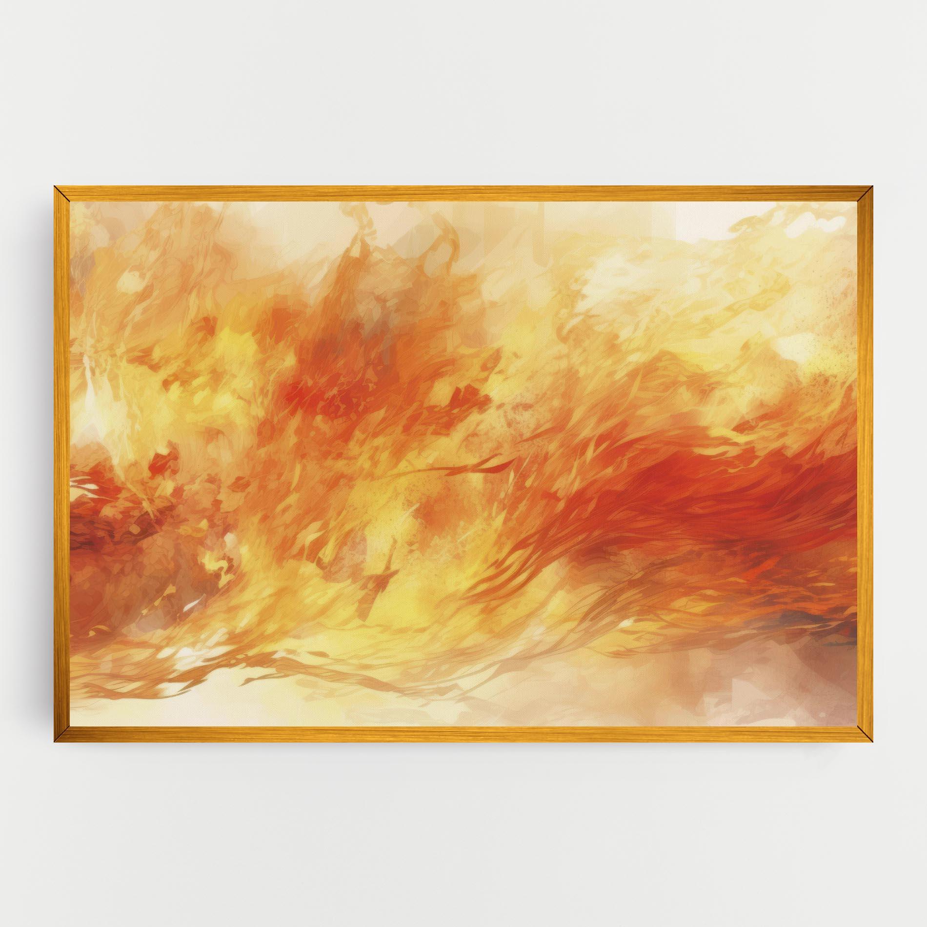 Vászonkép Burning Sparkle mockup 0