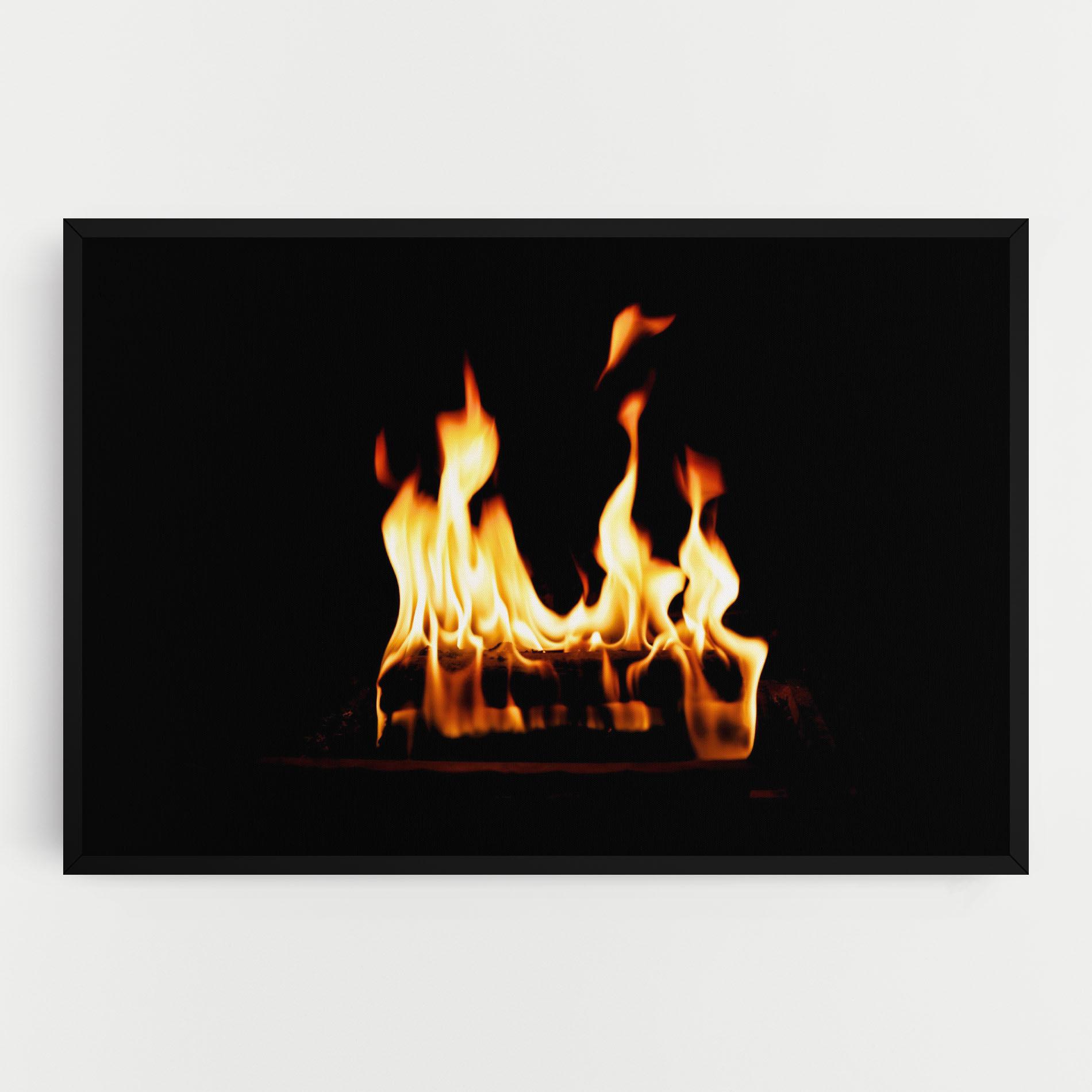 Vászonkép Calm Fire mockup 0