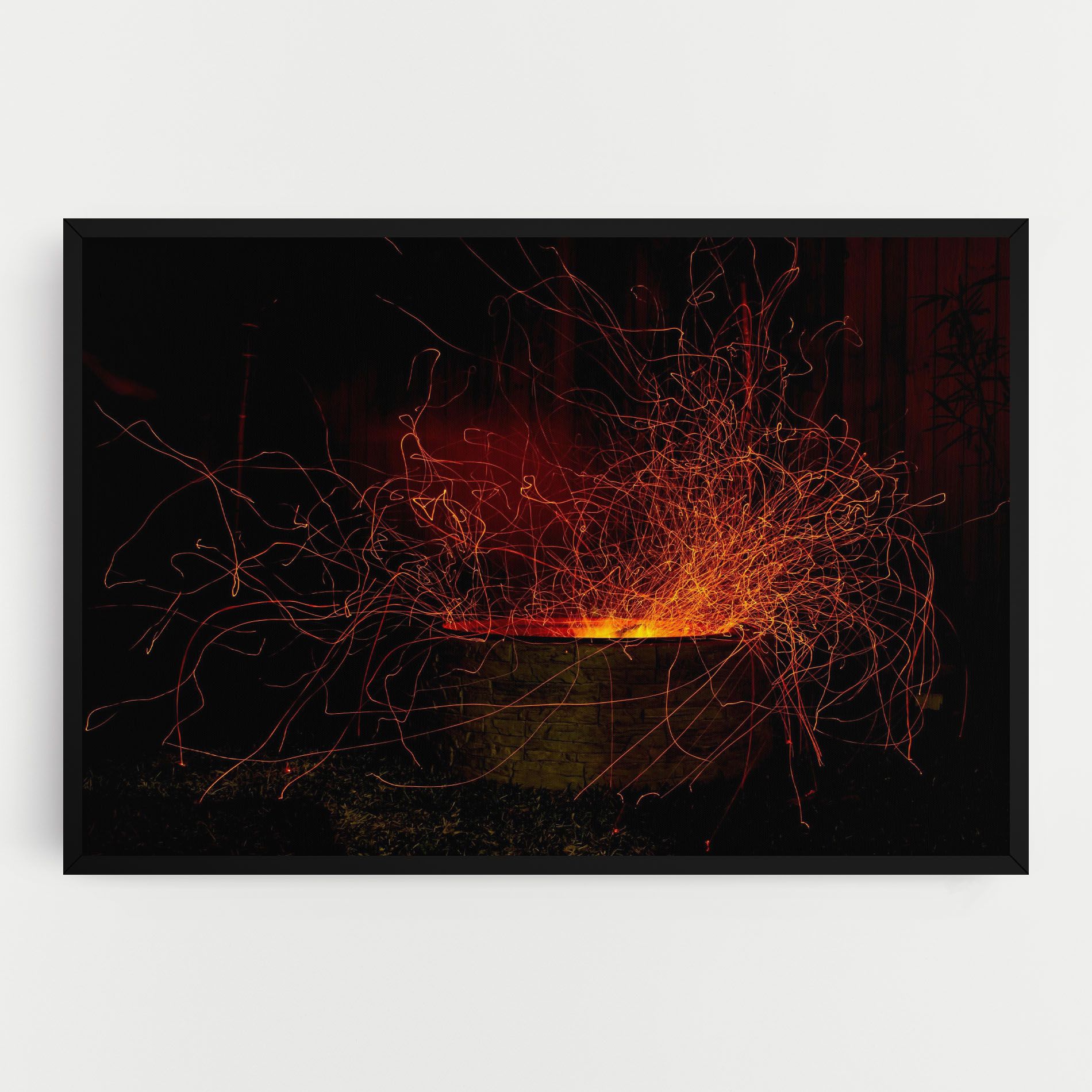 Fire Drawing Effect mockup 0