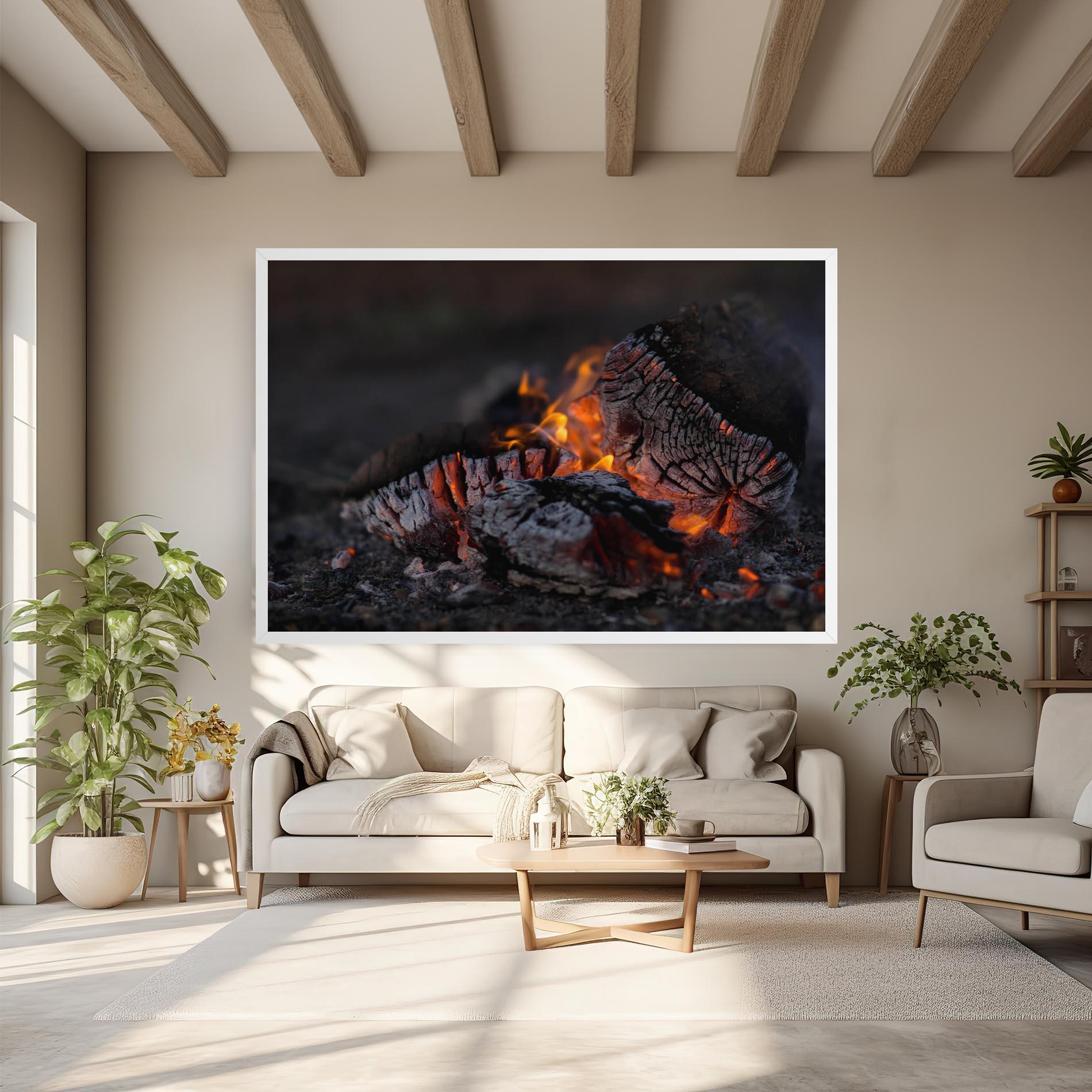 Vászonkép Fire Start mockup 6