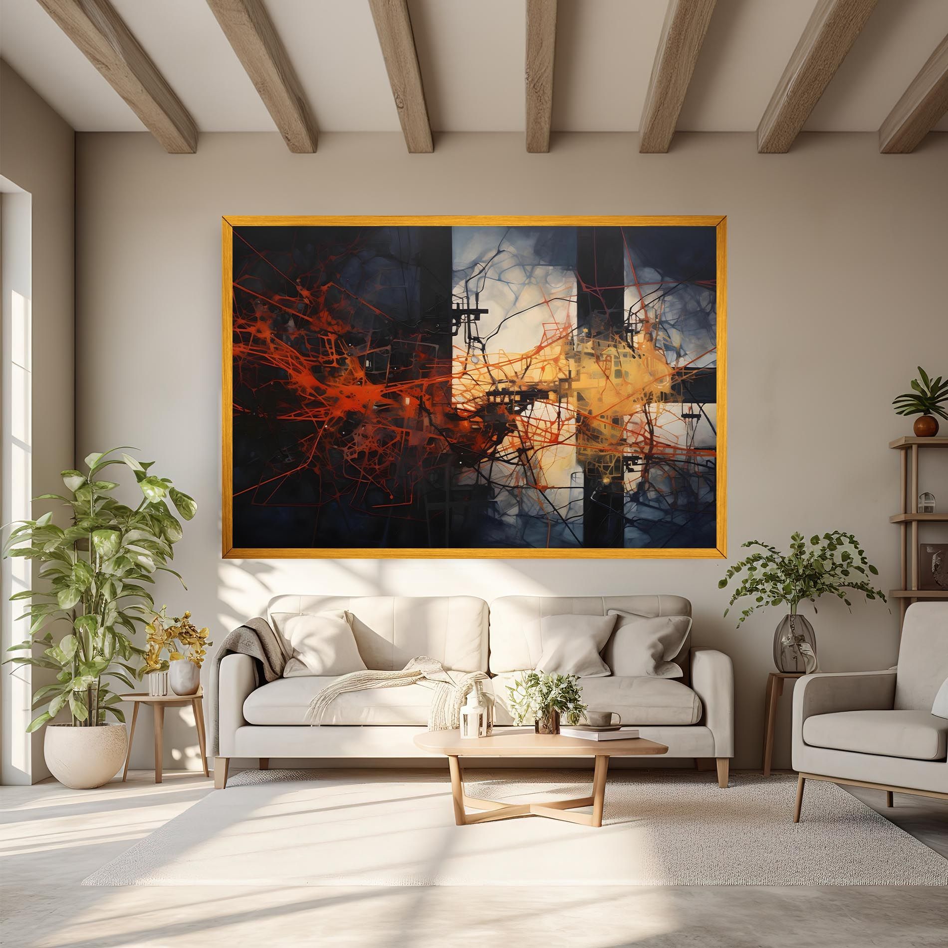 Abstract Fire Style mockup 6