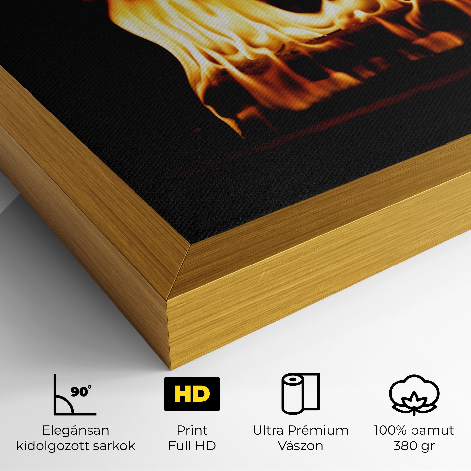 Vászonkép Calm Fire mockup 4