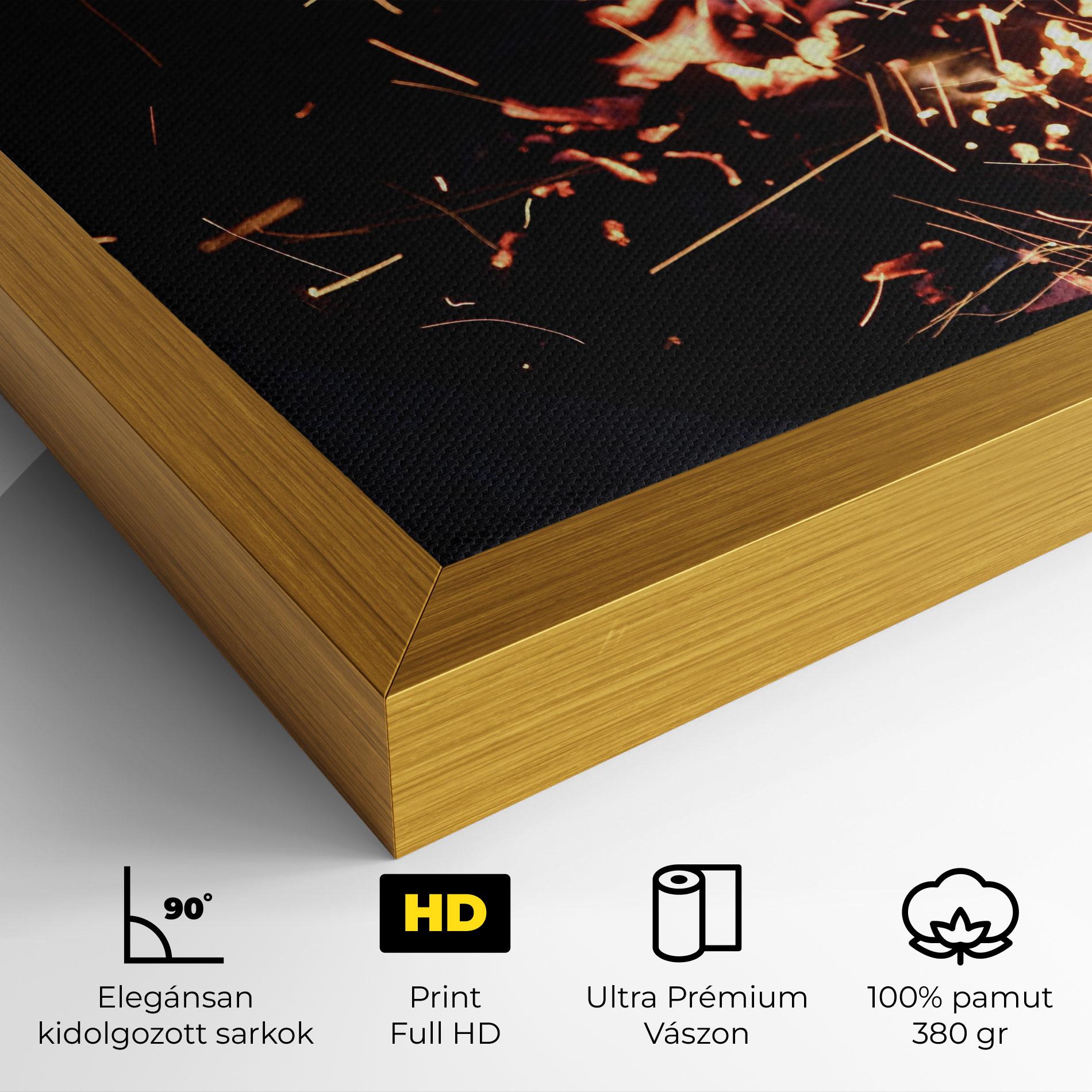 Vászonkép Fire Little Lights mockup 4