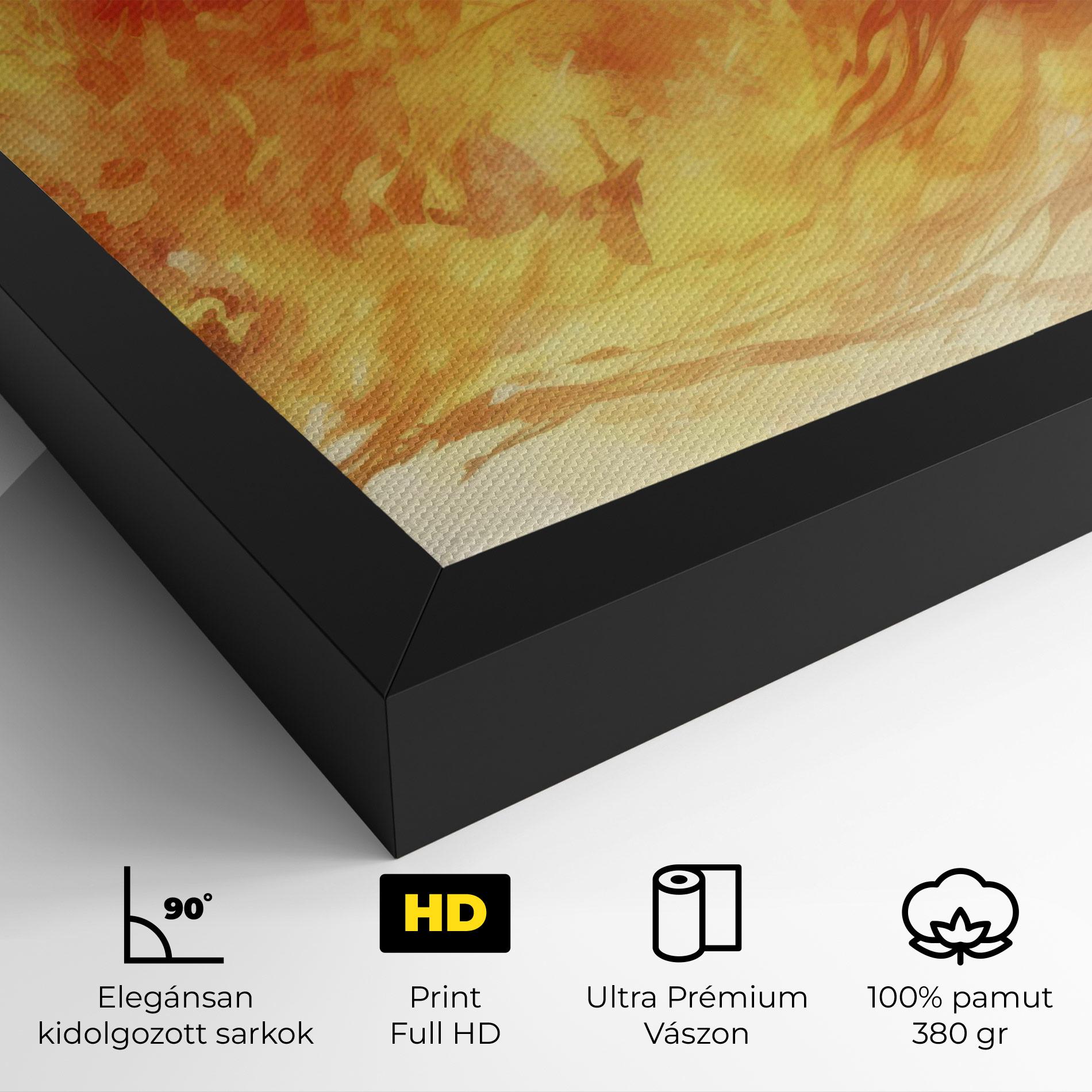 Vászonkép Burning Sparkle mockup 4